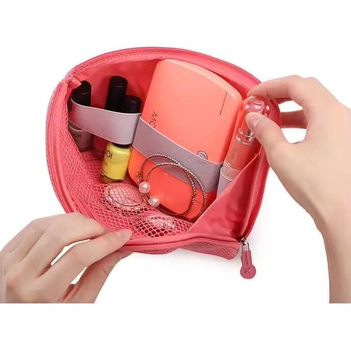 Bolsa de Almacenamiento de Cables AIQIBAO Roja 16x12cm