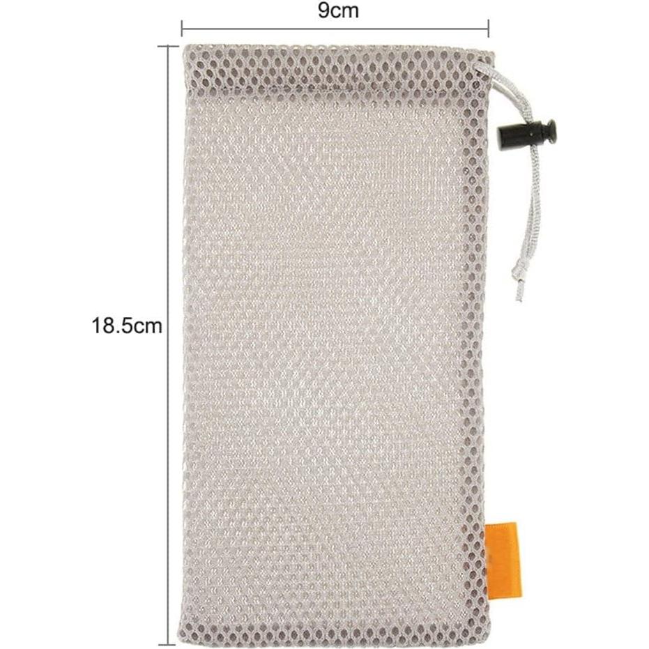 Bolsas de Almacenamiento de Malla TAODAN - 5 Piezas 8.9x18.5cm