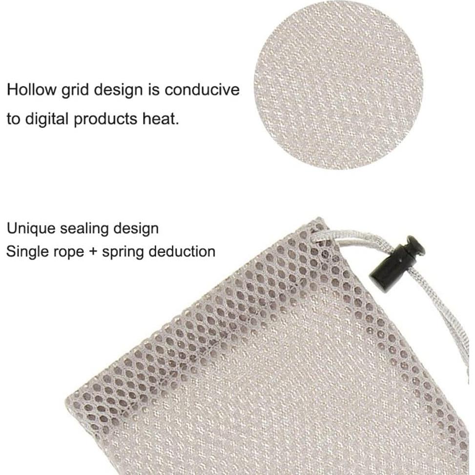 Bolsas de Almacenamiento de Malla TAODAN - 5 Piezas 8.9x18.5cm