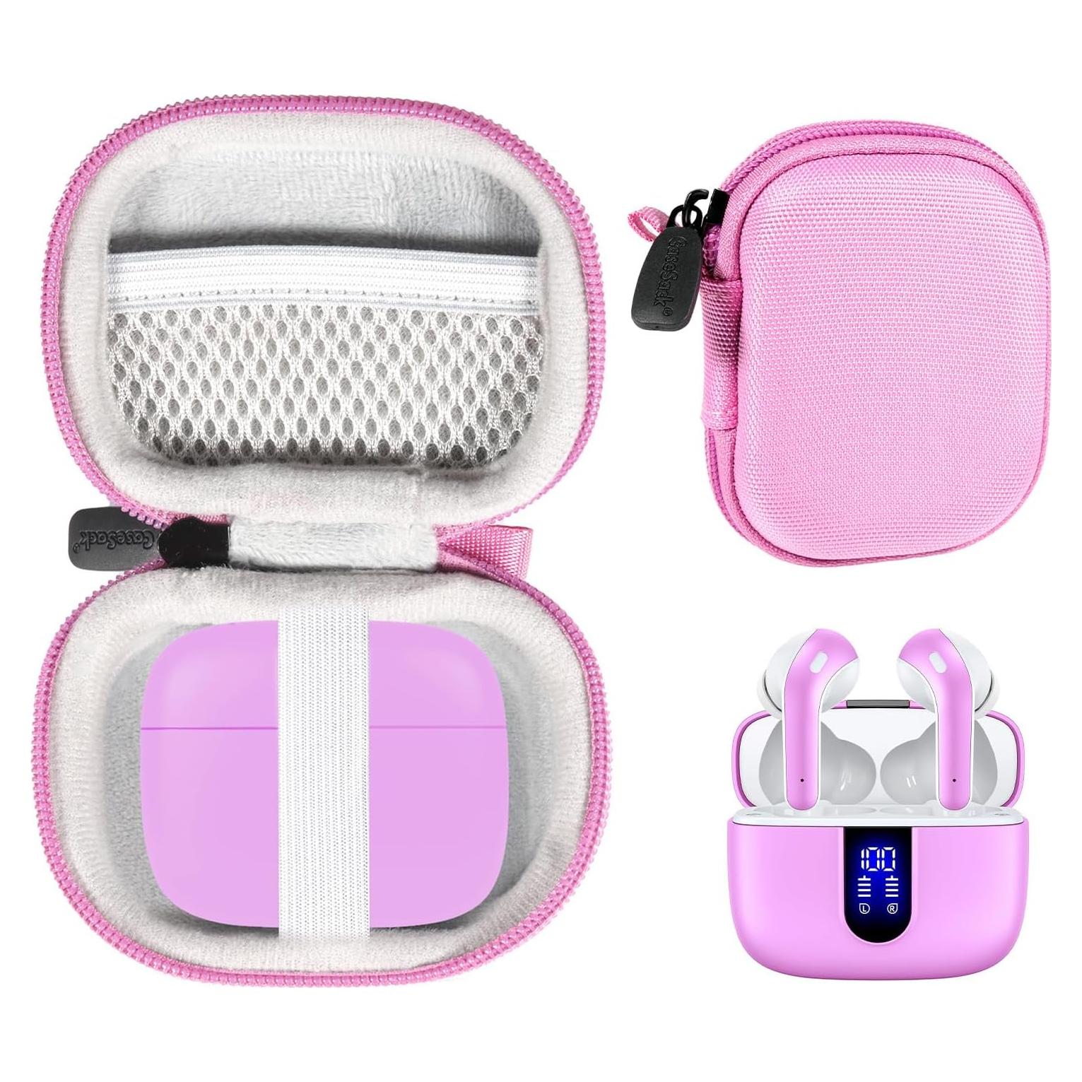 Funda CaseSack Rosa para Auriculares Bluetooth TAGRY X08 60H