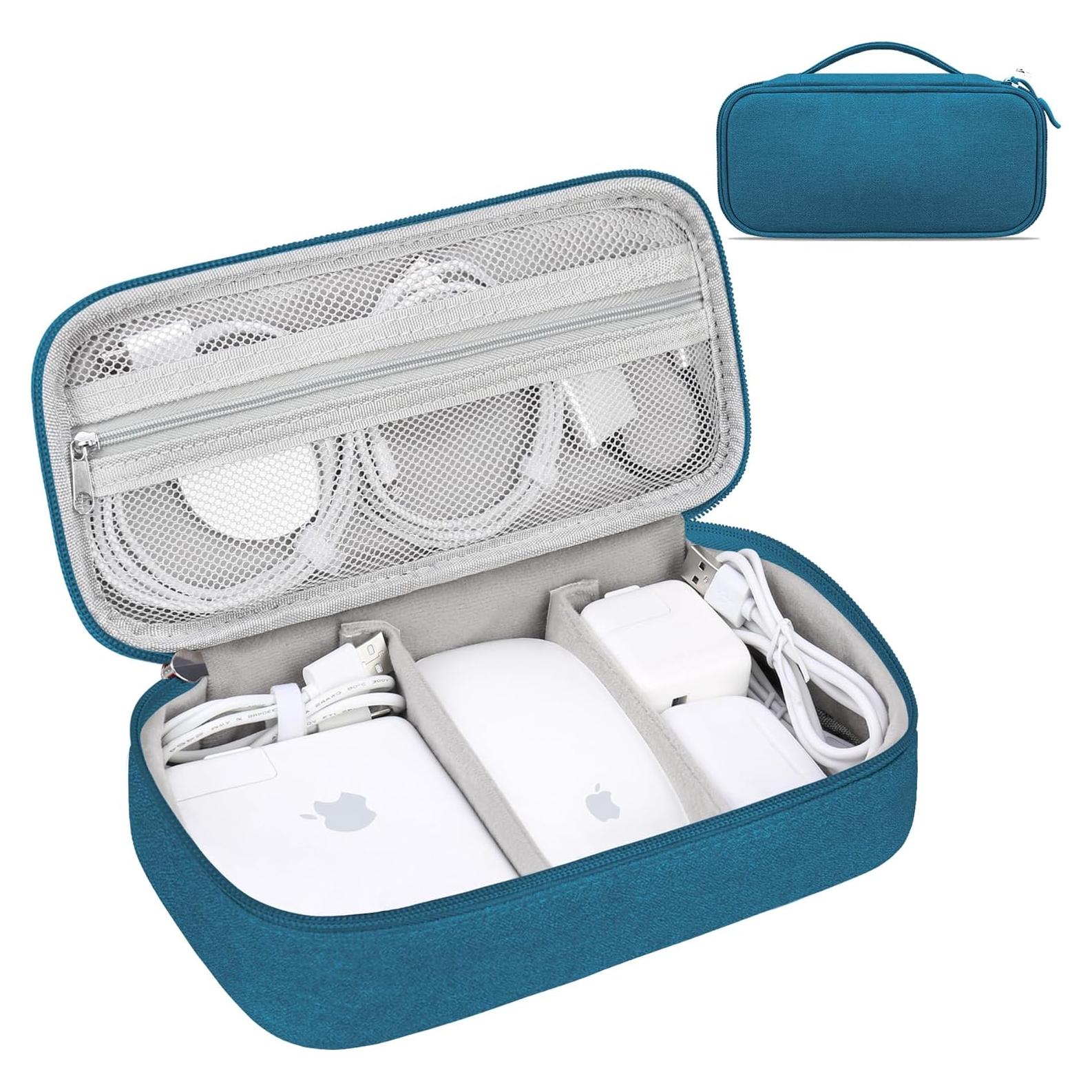 Bolsa Organizadora Electrónica Lacdo Verde 25.1x12.7cm