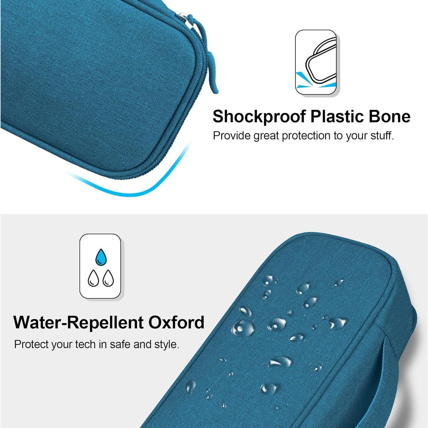 Bolsa Organizadora Electrónica Lacdo Verde 25.1x12.7cm