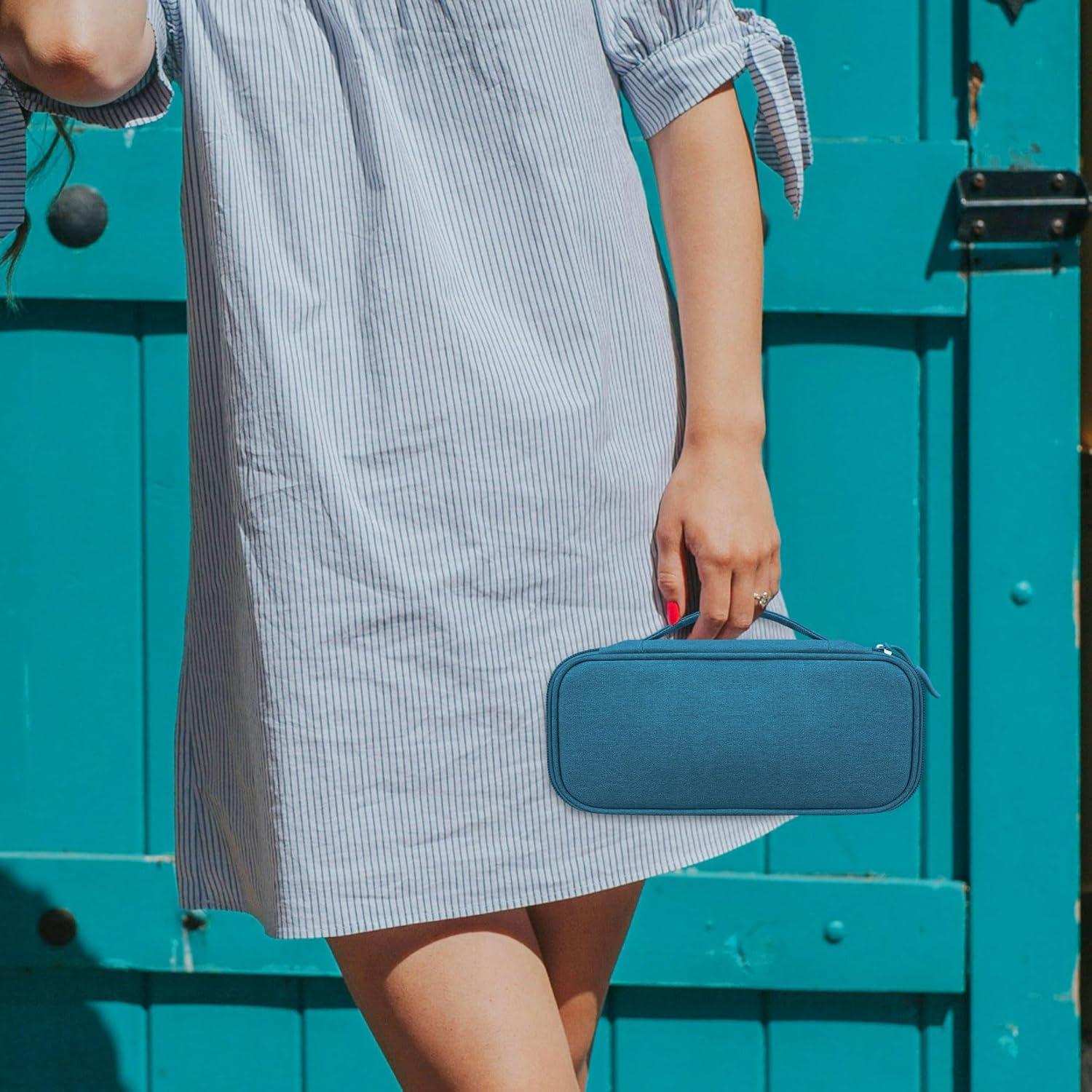 Bolsa Organizadora Electrónica Lacdo Verde 25.1x12.7cm