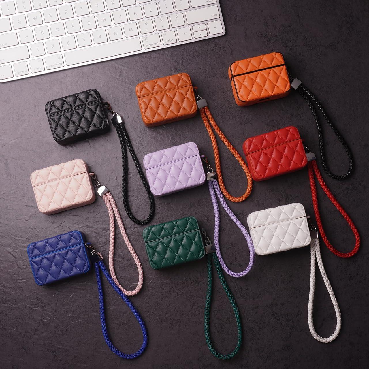 Funda Protectora de Silicona para AirPods Pro - ELVRLA Azul