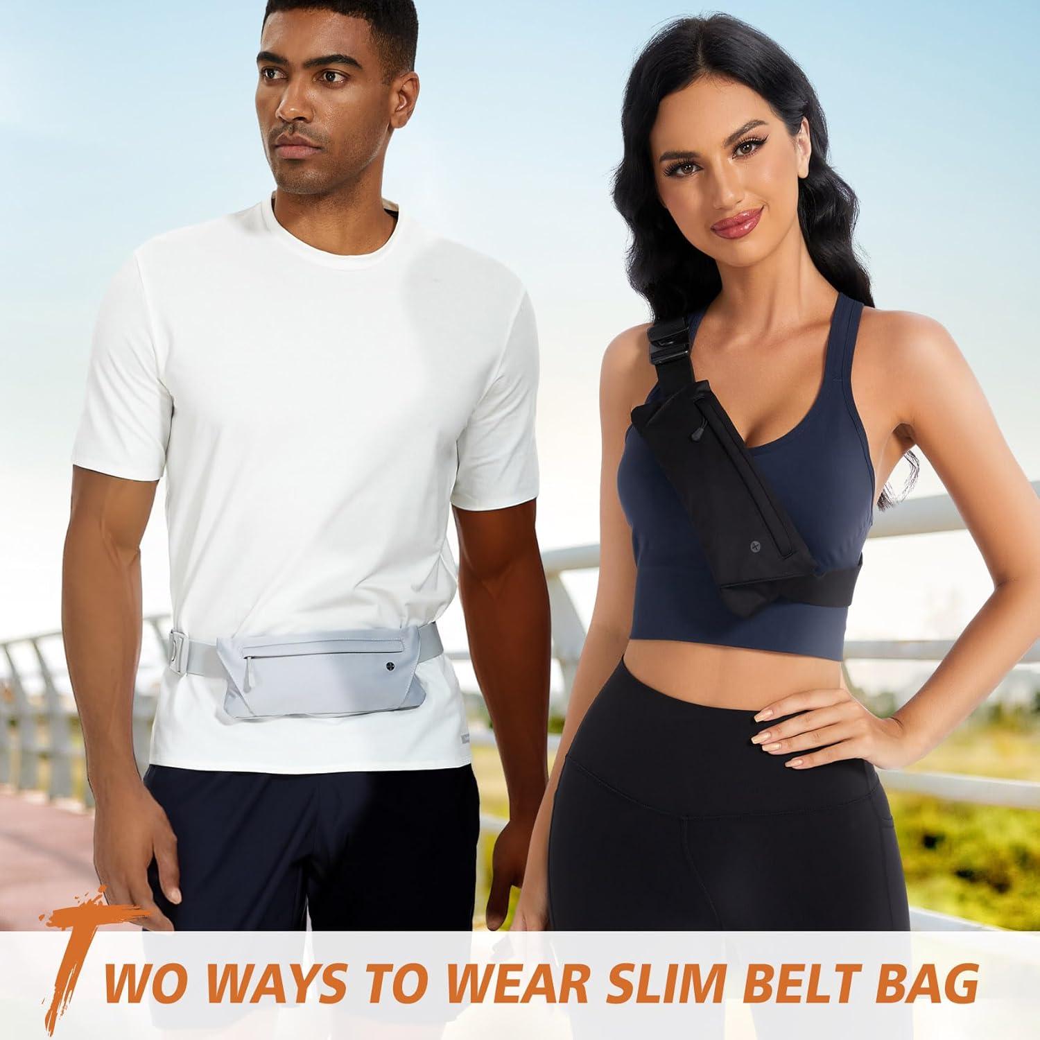 Cinturón de Correr WHIPPY Elástico Multifuncional Gris