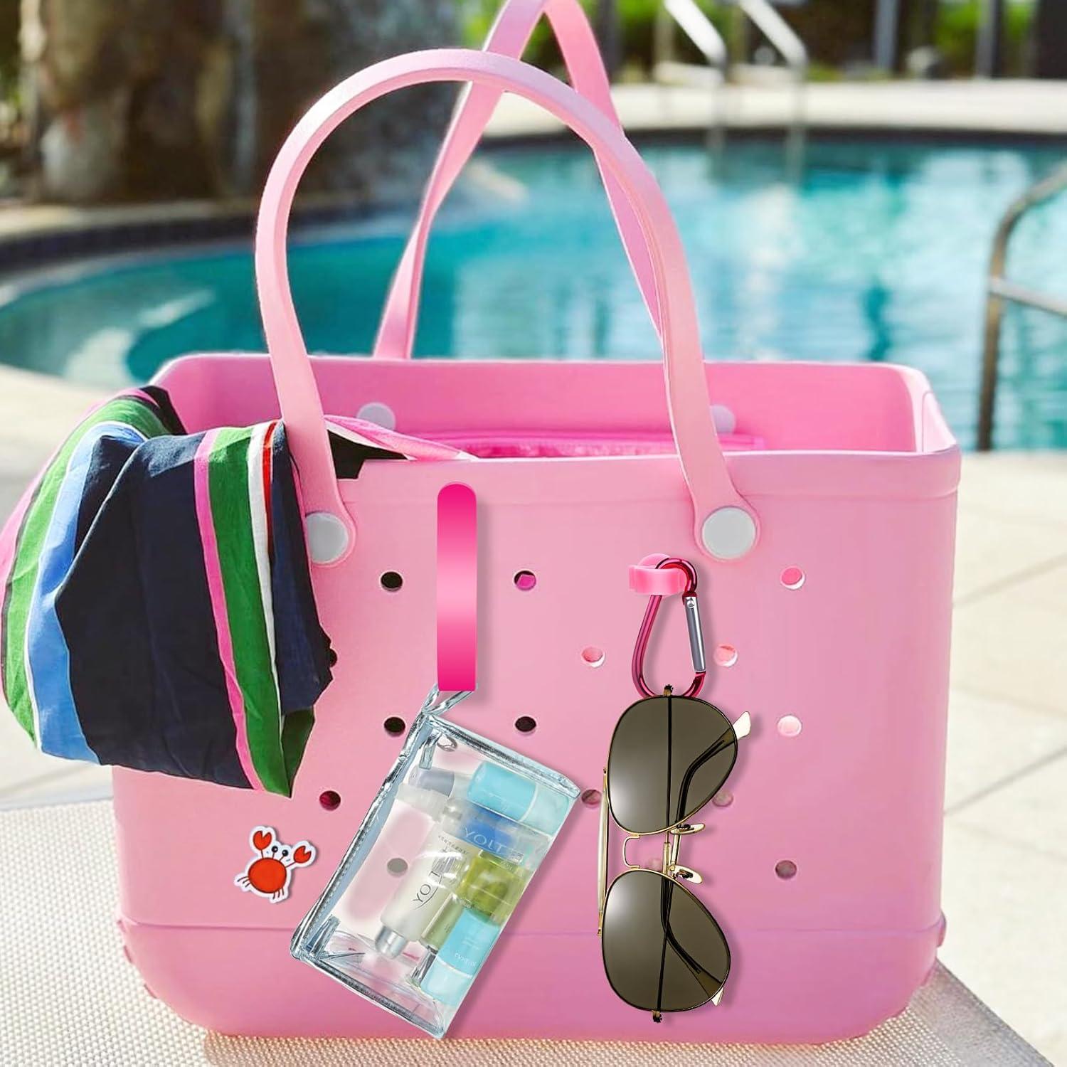 Ganchos de Inserción AIERSA para Bogg Bag - Rojo, 2 Piezas