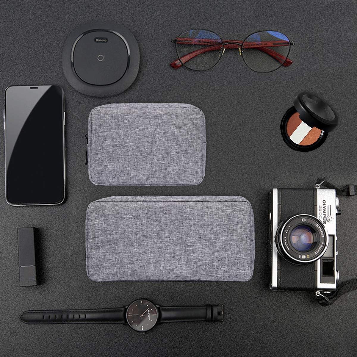 Bolsa de Almacenamiento de Accesorios Electrónicos imComor 2PCS Gris