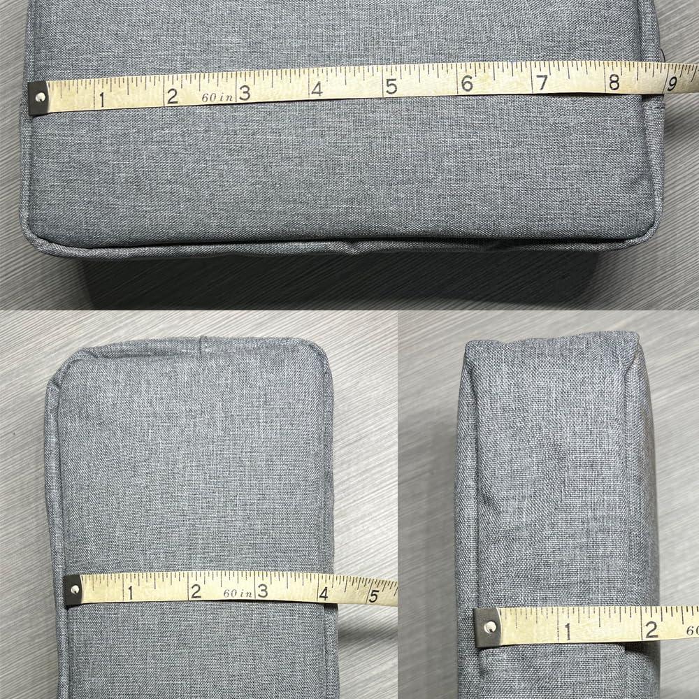 Bolsa de Transporte Suave ERCRYSTO Grande-Gris 22.5x11 cm