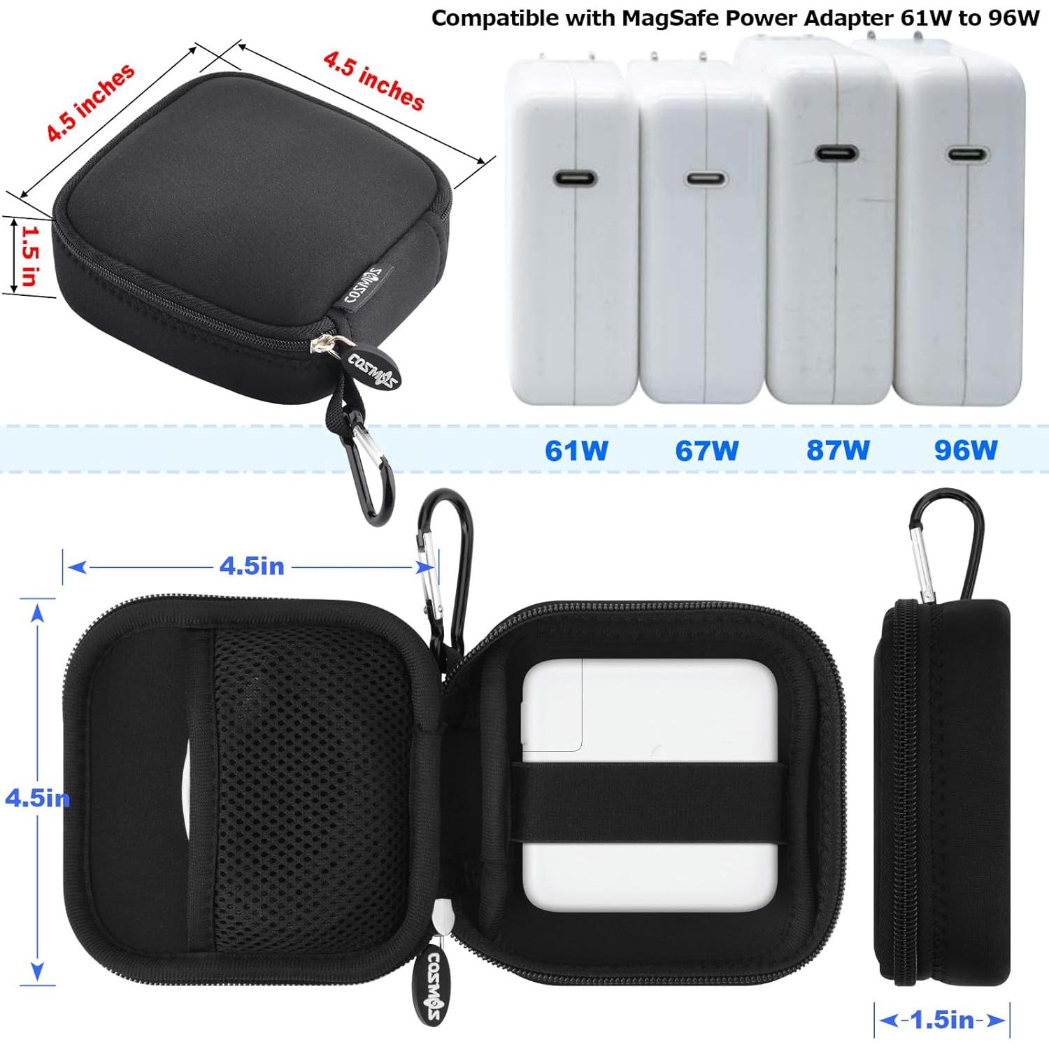 Bolsa Organizadora de Viaje CM para Adaptador MagSafe y Accesorios