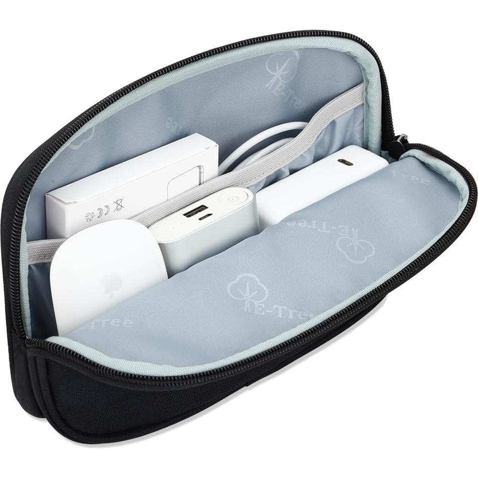 Organizador de Maletas E-Tree Bolsa Tecnológica 22x14x5cm Negro