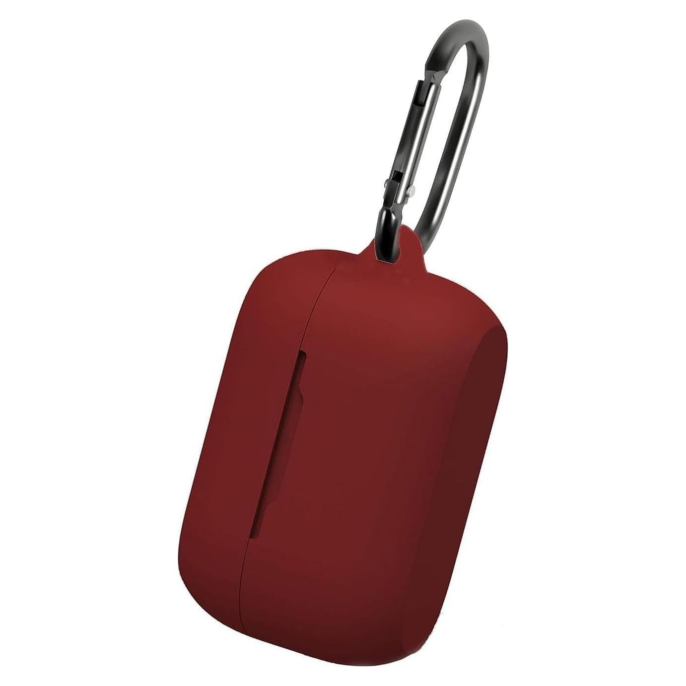 Funda de Silicona Aotao para Jabra Elite 75t - Rojo Vino