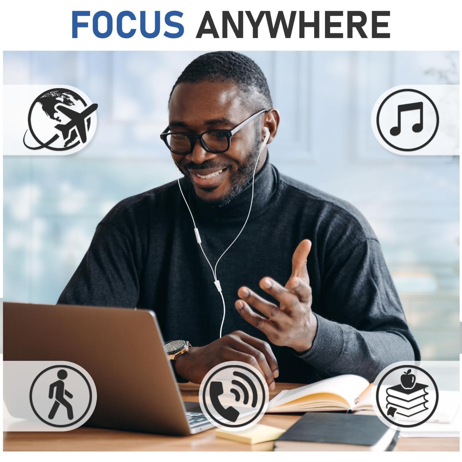 Auriculares con Cable LUDOS FEROX 5 Unidades Aislamiento Sonido