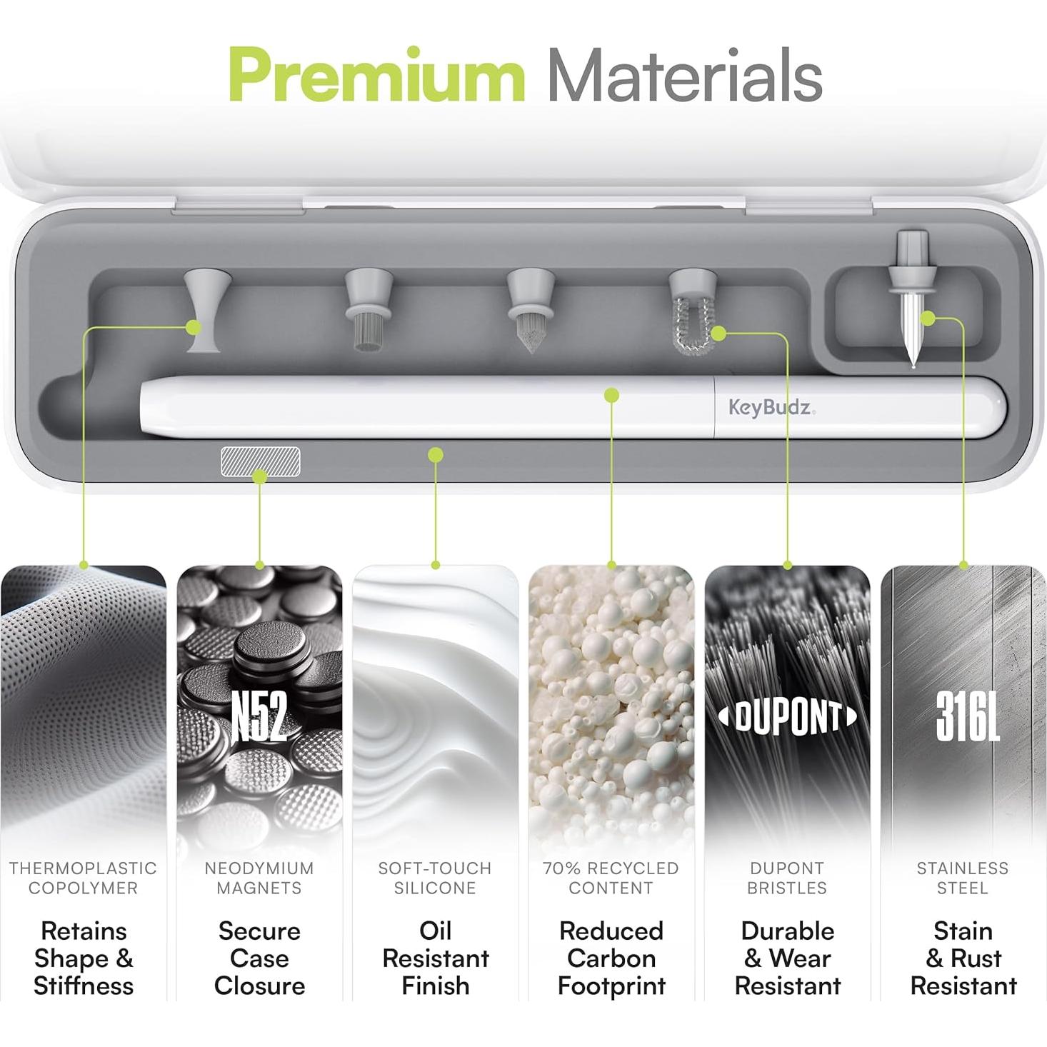 Kit de Limpieza KeyBudz Air Care 2.0 para AirPods y Dispositivos Apple