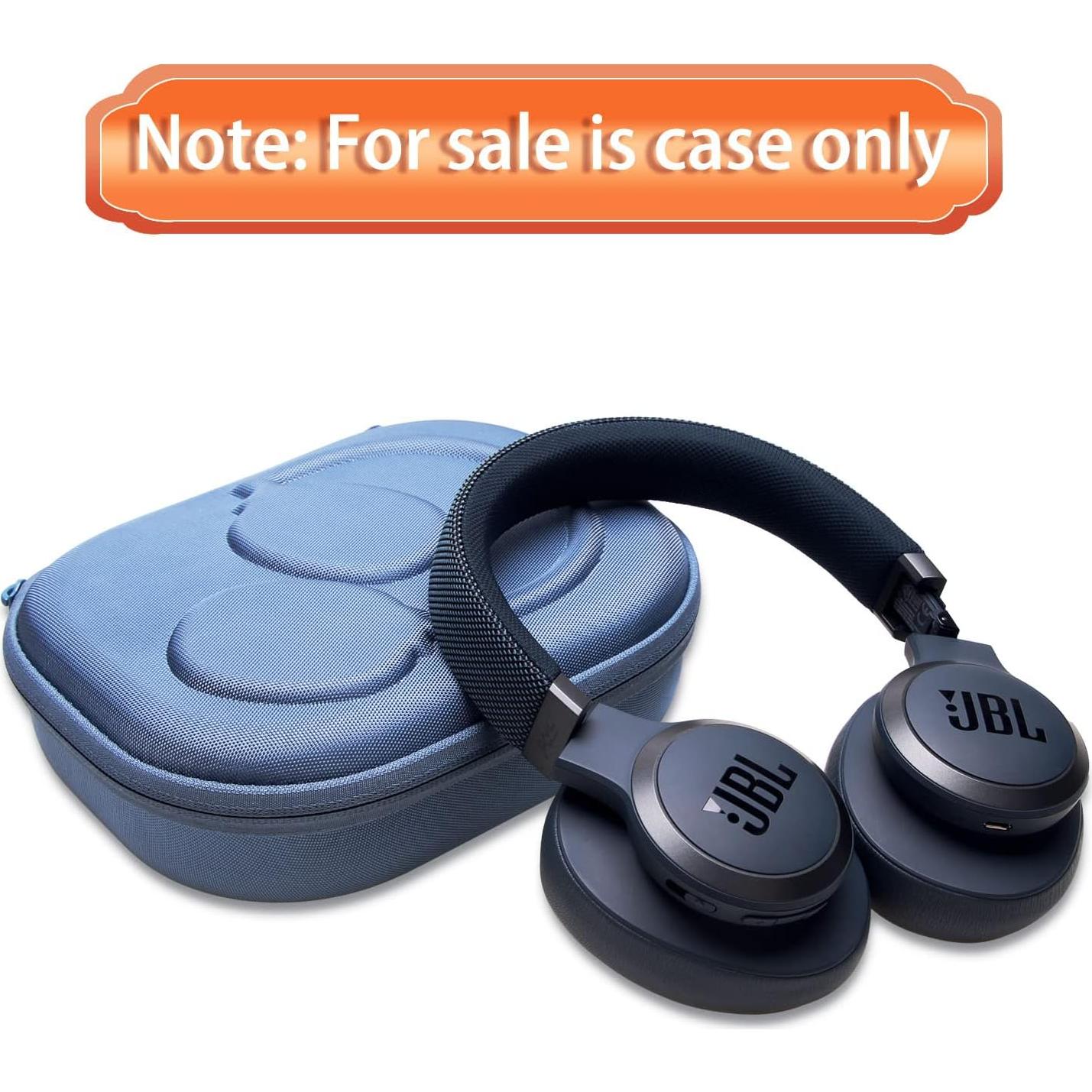 Funda Dura EVA para Auriculares JBL Live y Tune - Azul