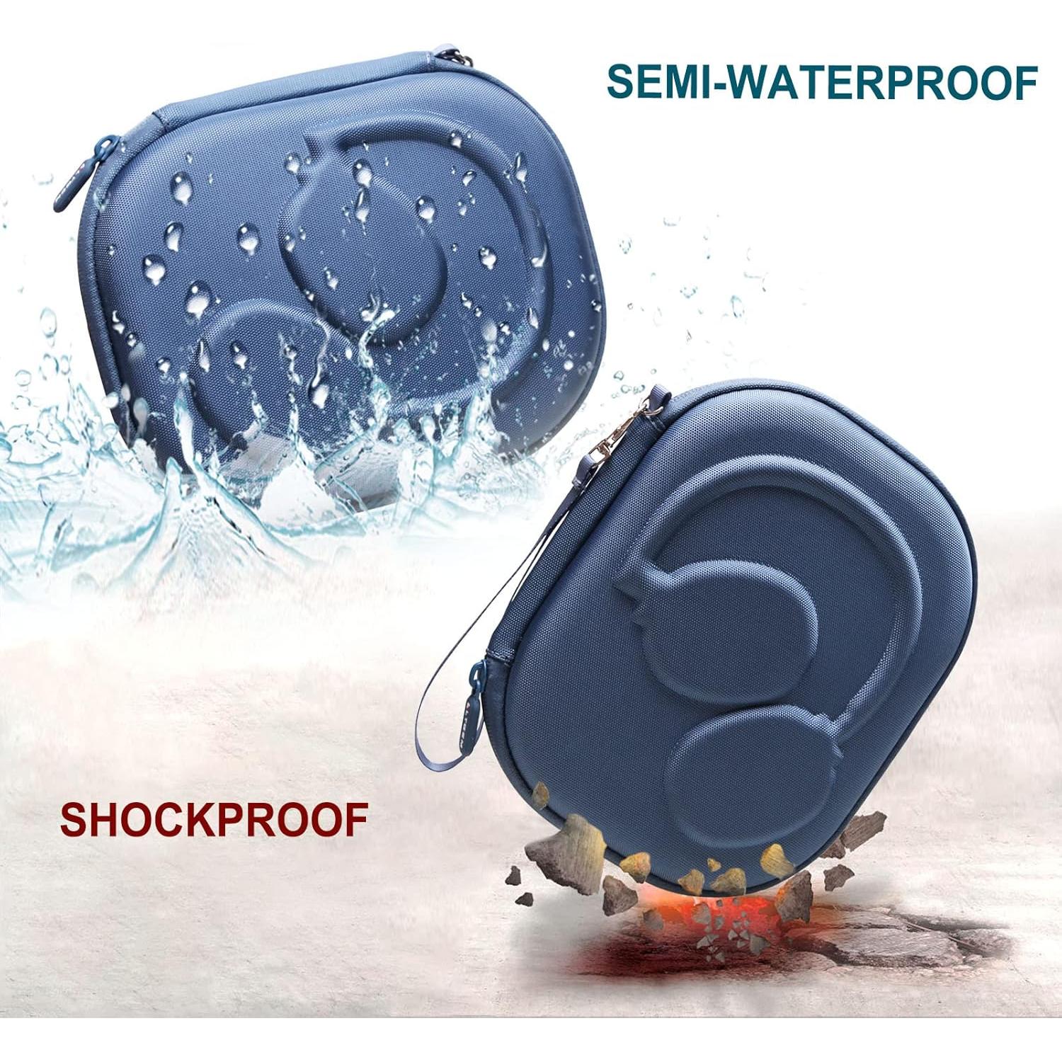 Funda Dura EVA para Auriculares JBL Live y Tune - Azul