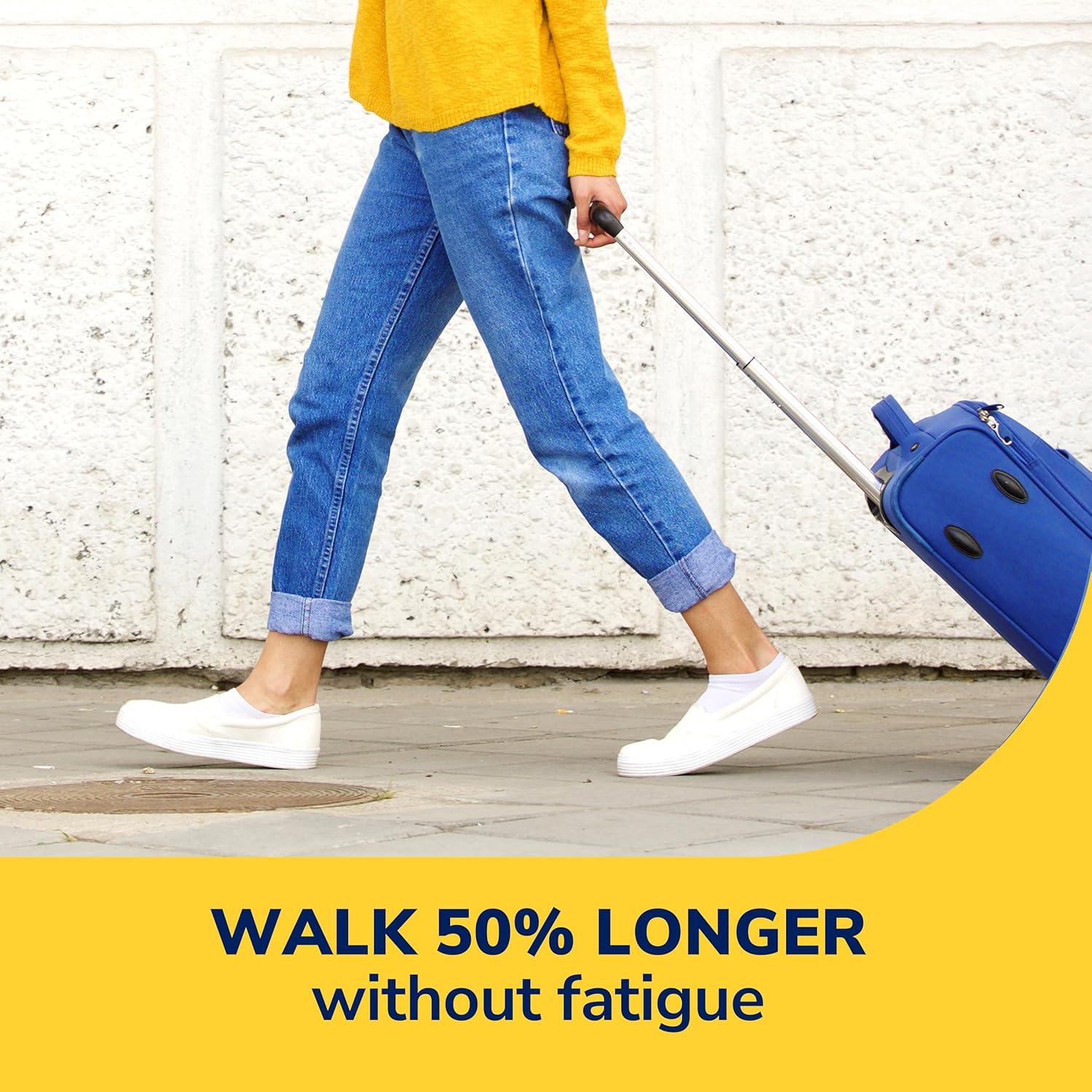 Plantillas Dr. Scholl's Walk Longer - Soporte Arco y Comodidad