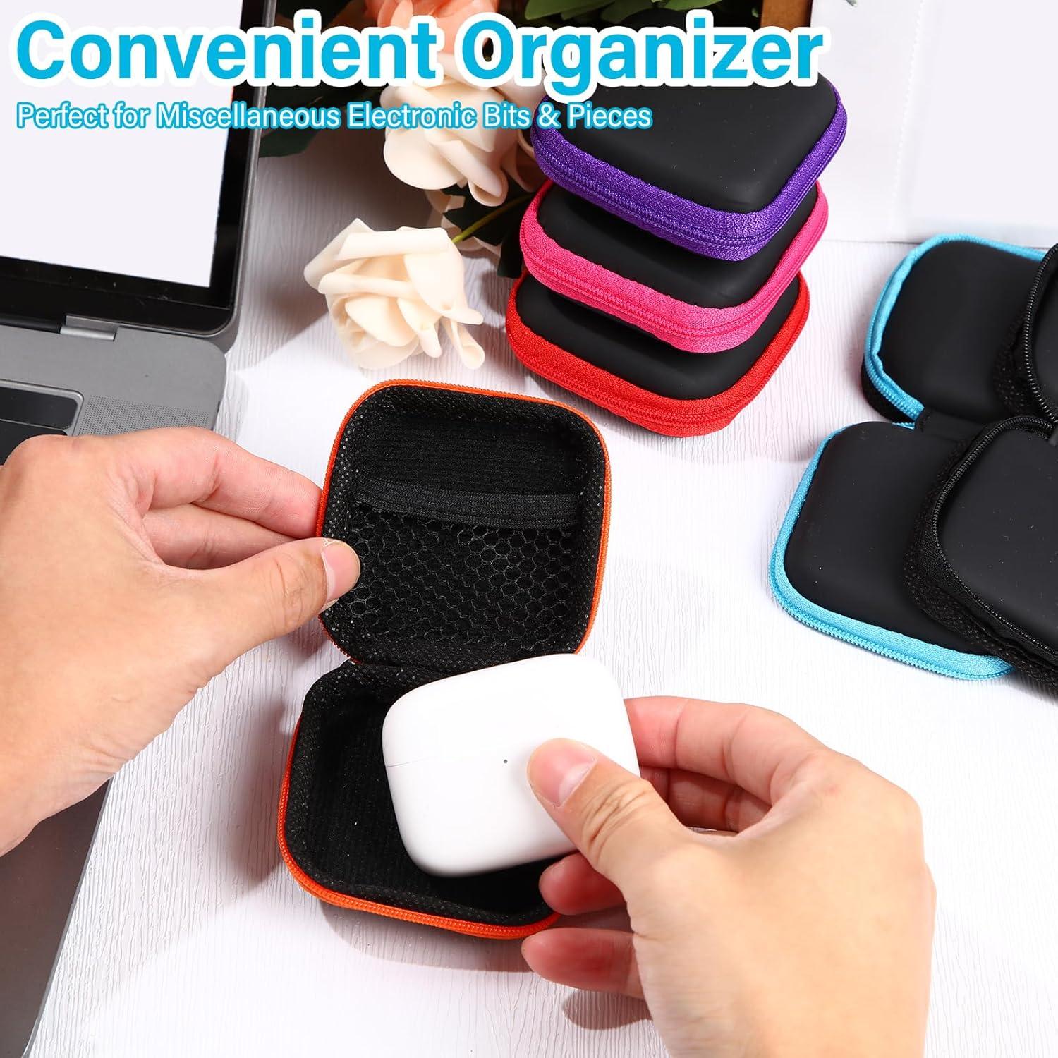 Funda Portátil para Auriculares Sweetude - Organizador EVA 7x7x3 cm
