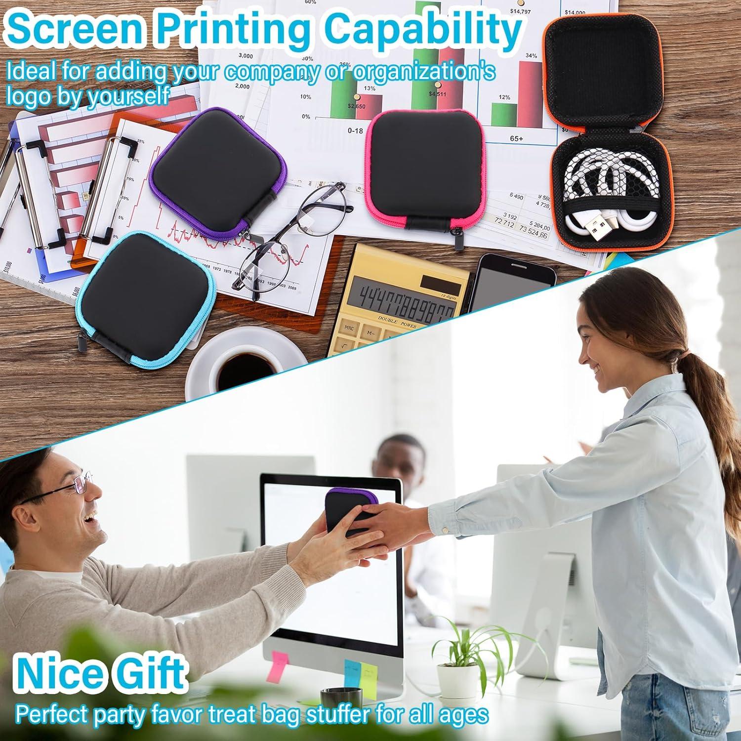 Funda Portátil para Auriculares Sweetude - Organizador EVA 7x7x3 cm