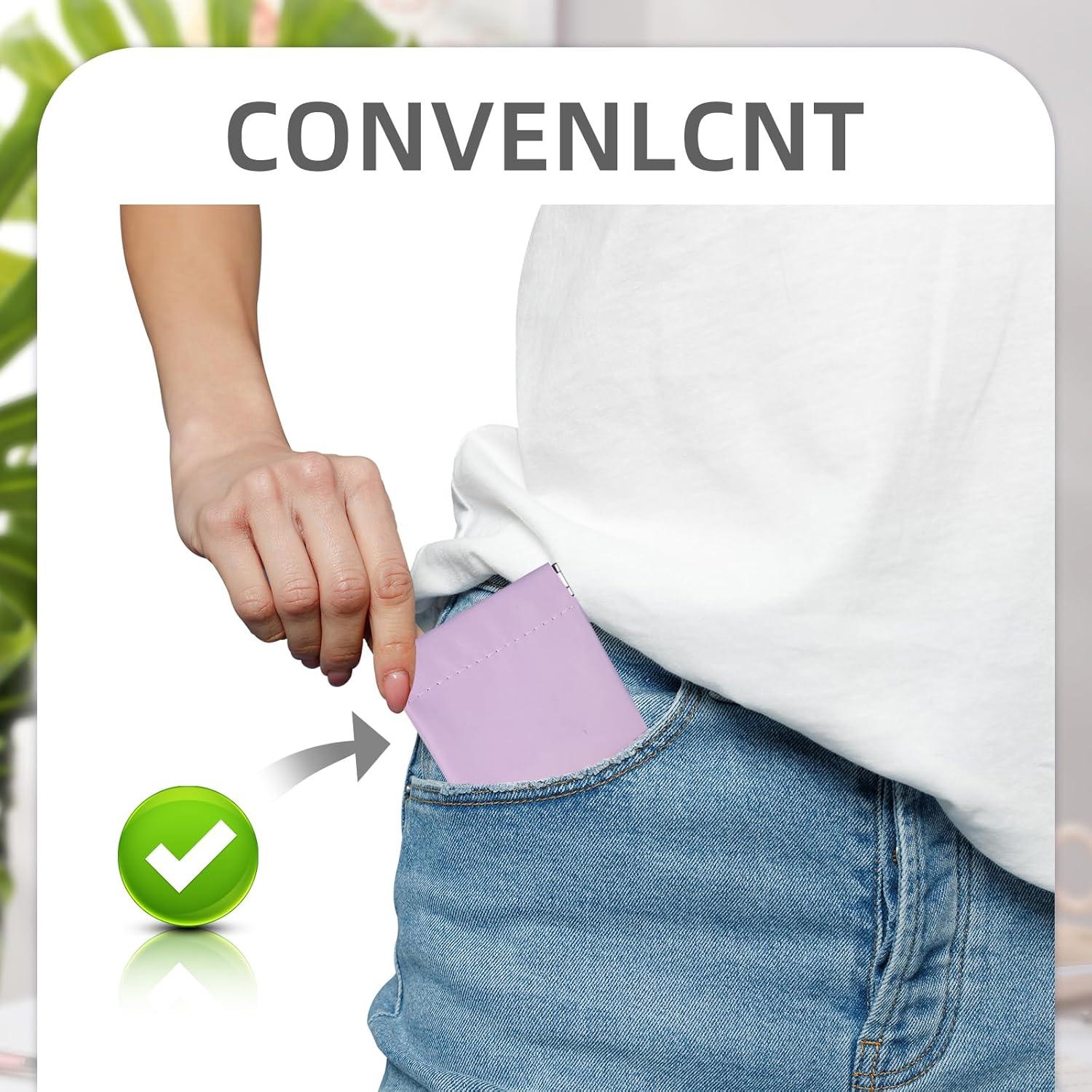 2 Fundas de Almacenamiento para Auriculares PU Flylin Morado