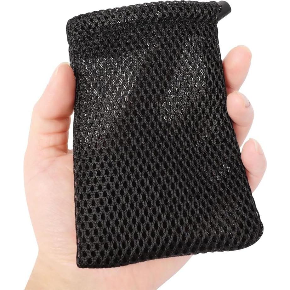 Bolsa de Cuerda de Malla de Nylon Fetoatar 15x10 cm 10 Pcs