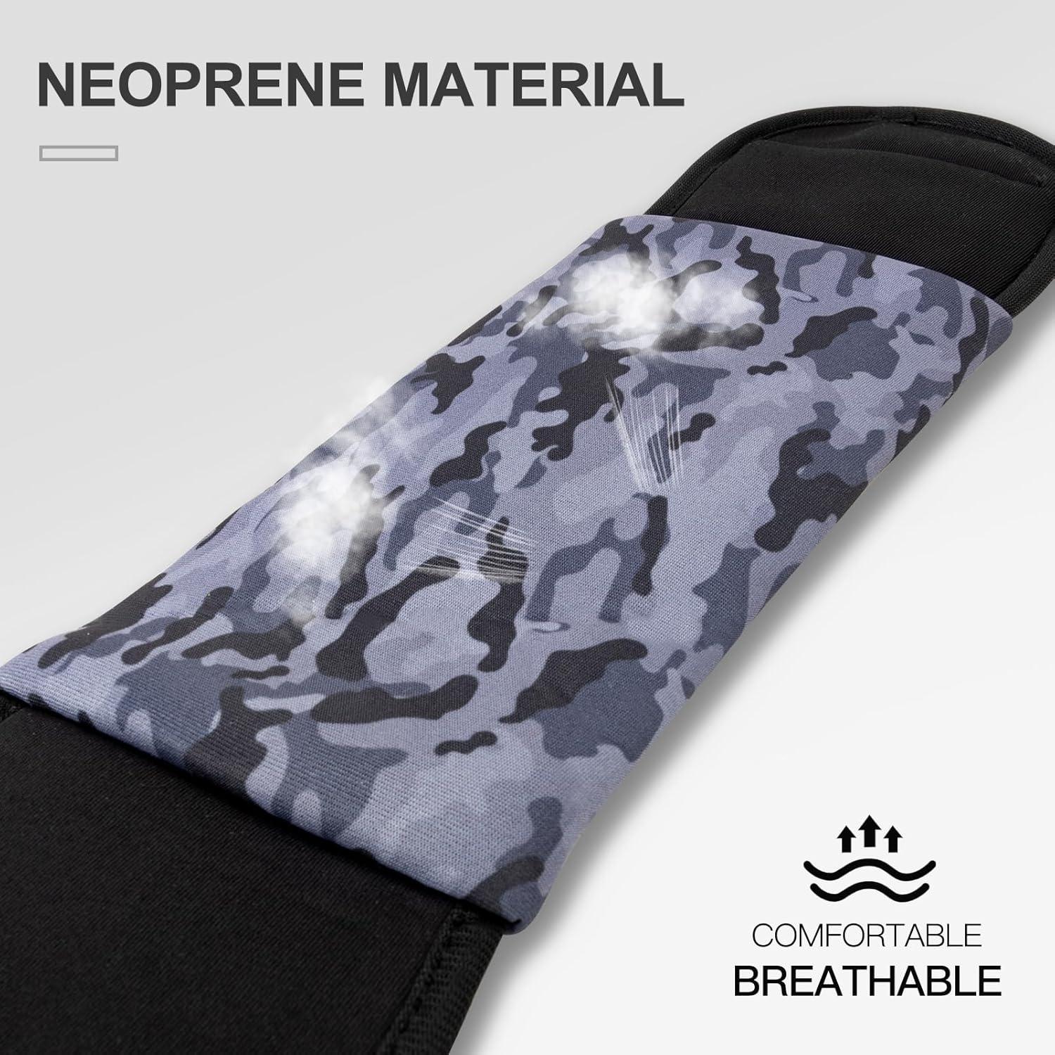 Cinturón de Correr Jueachy Ajustable Impermeable Camuflaje Negro