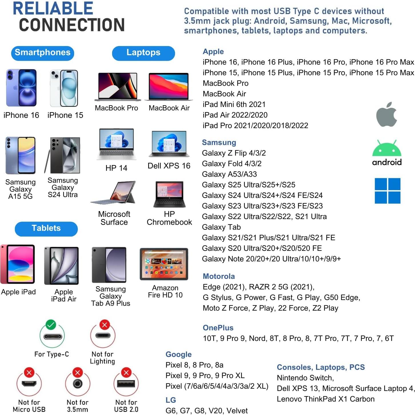 Auriculares USB-C UliX Rider con Aislamiento de Sonido