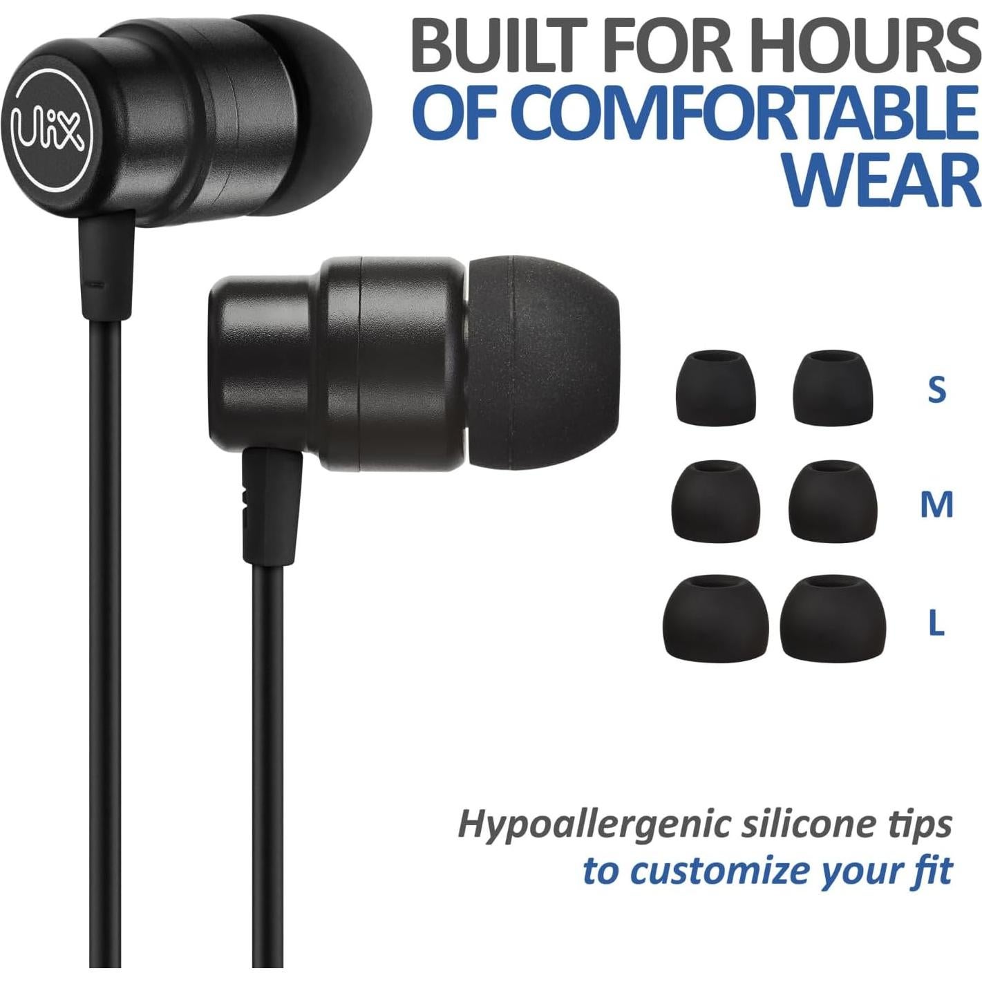 Auriculares USB-C UliX Rider con Aislamiento de Sonido