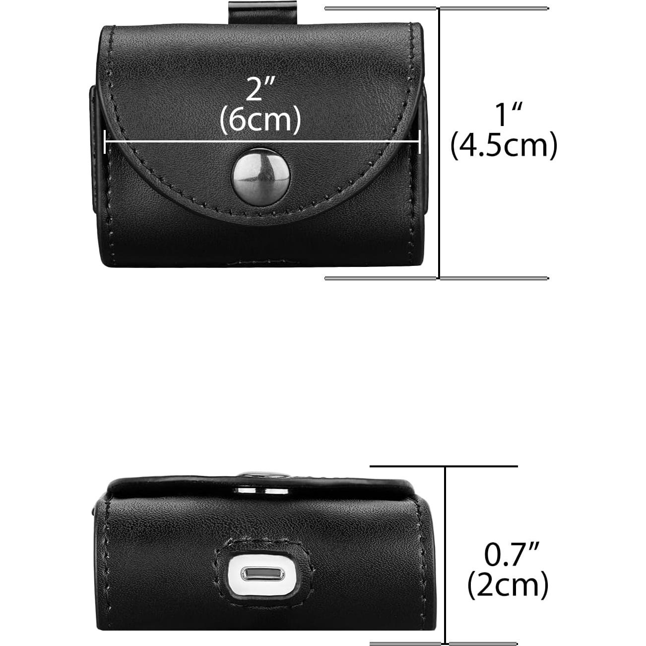 Funda de Cintura Geekria para Apple AirPods 4 y Pro 2 - Negro