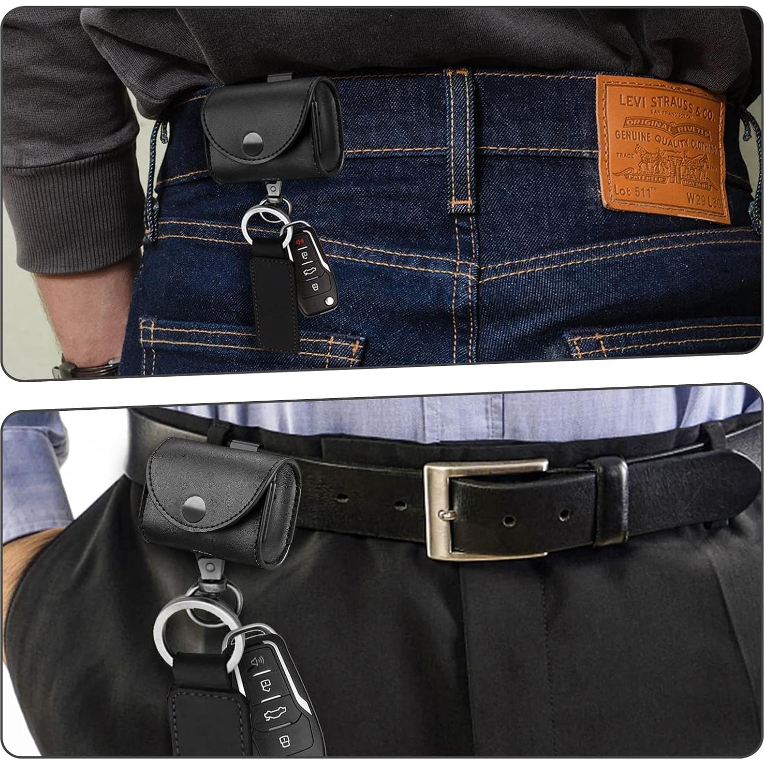 Funda de Cintura Geekria para Apple AirPods 4 y Pro 2 - Negro