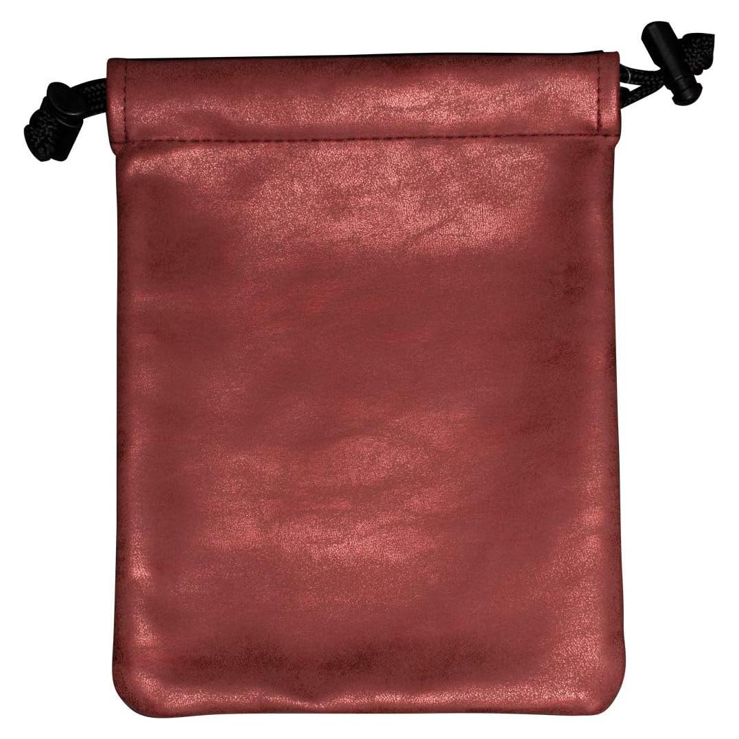 Bolsa de Colección Ultra Pro Suede Treasure Nest Rojo 15.88x21.59cm