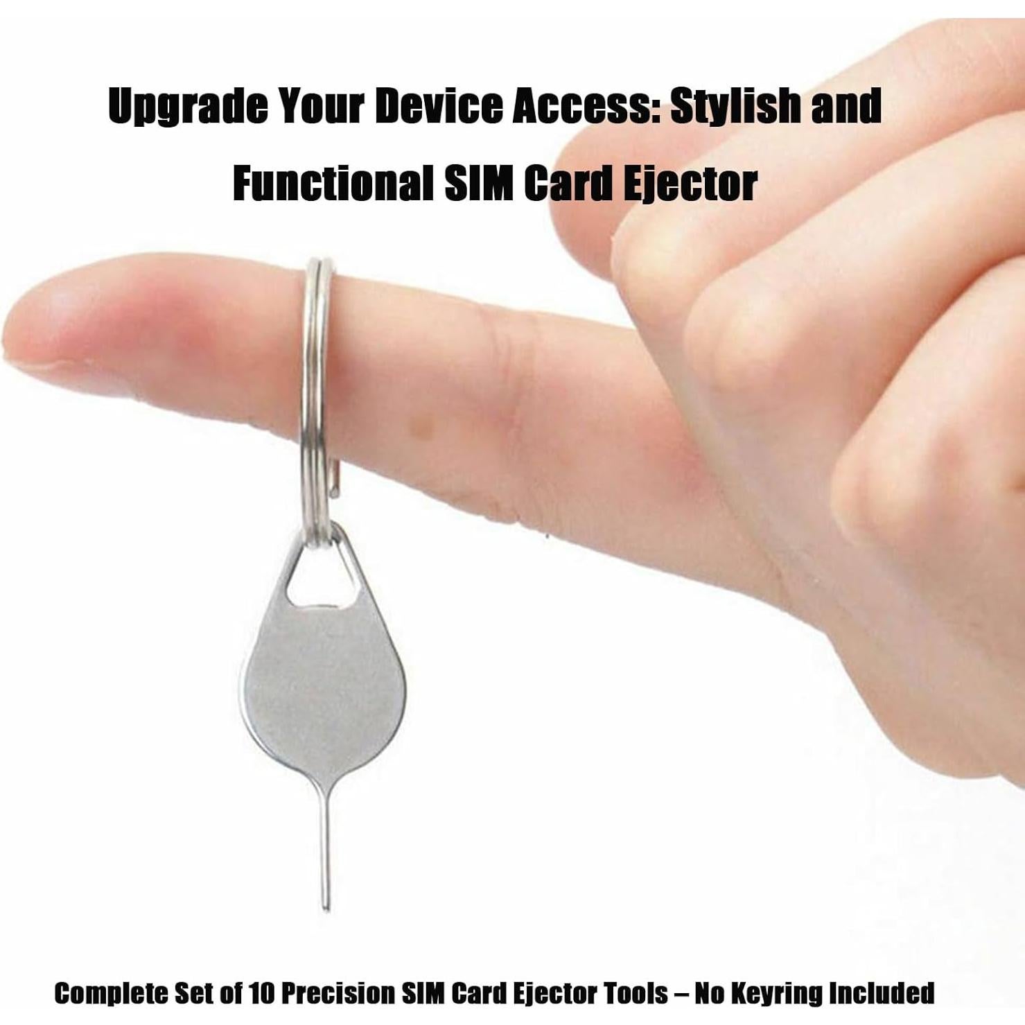 Paquete de 10 Agujas para Tarjeta SIM ZYooooooY - Accesorio Móvil