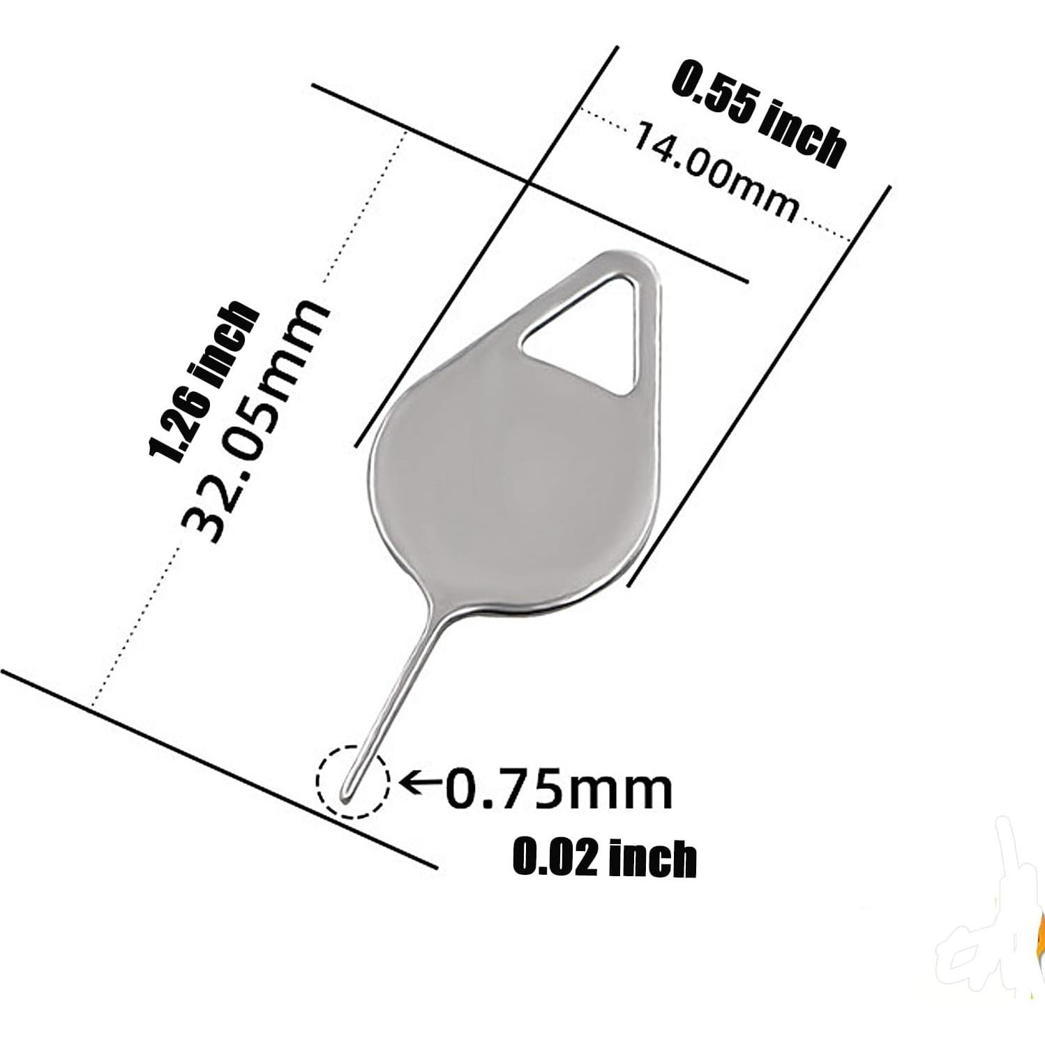 Paquete de 10 Agujas para Tarjeta SIM ZYooooooY - Accesorio Móvil