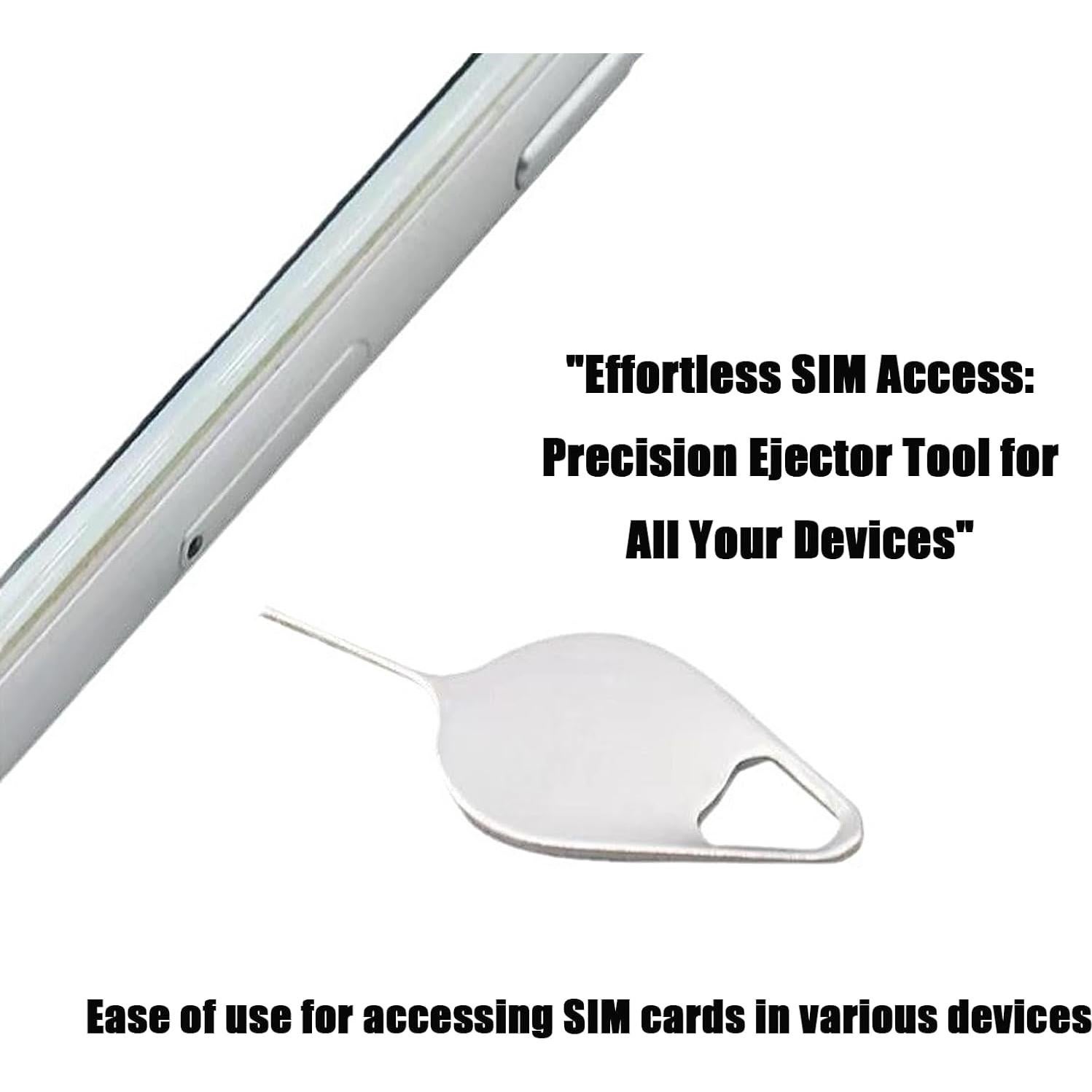 Paquete de 10 Agujas para Tarjeta SIM ZYooooooY - Accesorio Móvil