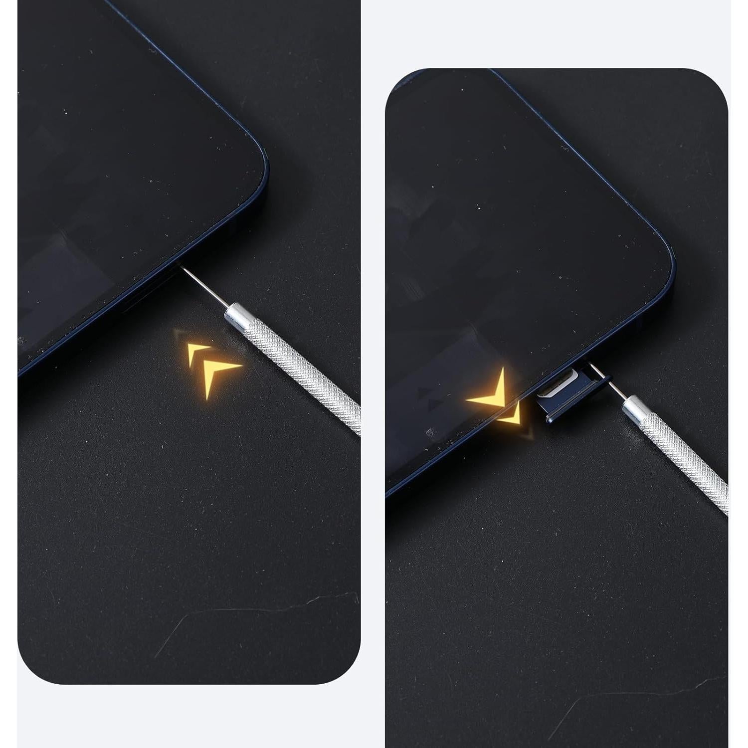 16 Piezas Herramientas de Extracción de Tarjeta SIM AOZUO