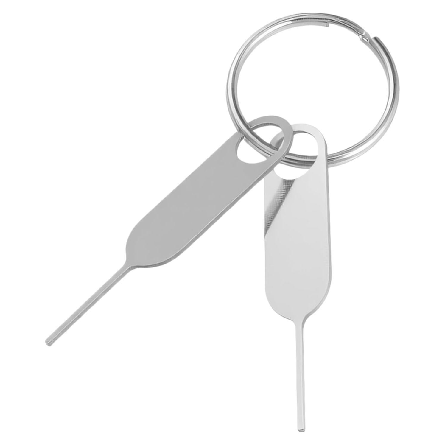 Herramienta de Extracción de Tarjeta SIM CIATBYYJ - 2 Piezas con Llavero