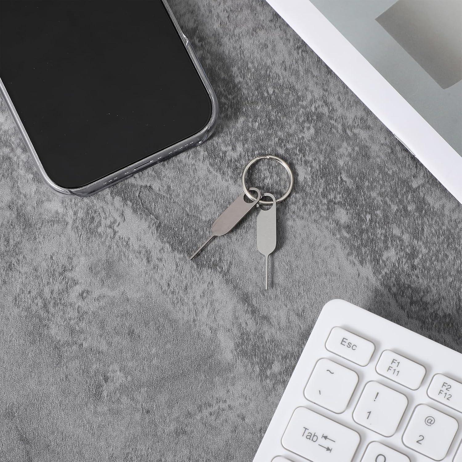 Herramienta de Extracción de Tarjeta SIM CIATBYYJ - 2 Piezas con Llavero