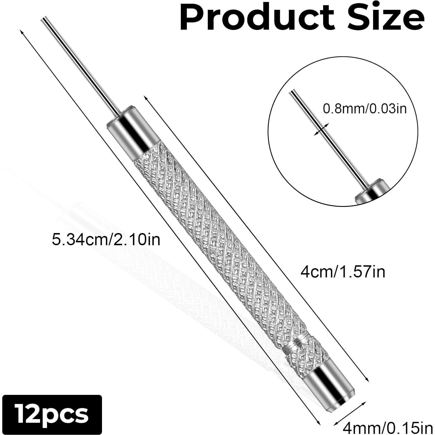 Pin de Extracción de Tarjeta SIM Zyghjort - 12 Piezas Acero Inoxidable