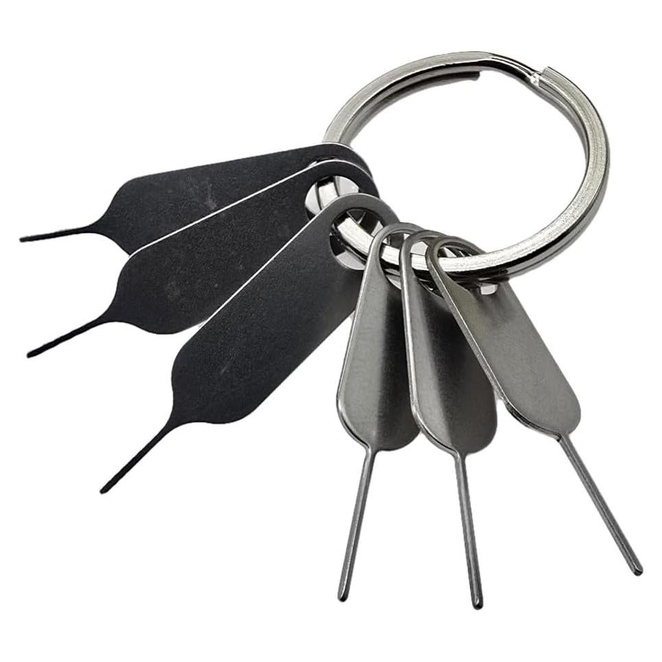 6 Piezas Herramienta Extracción Tarjeta SIM PHONSUN Universal