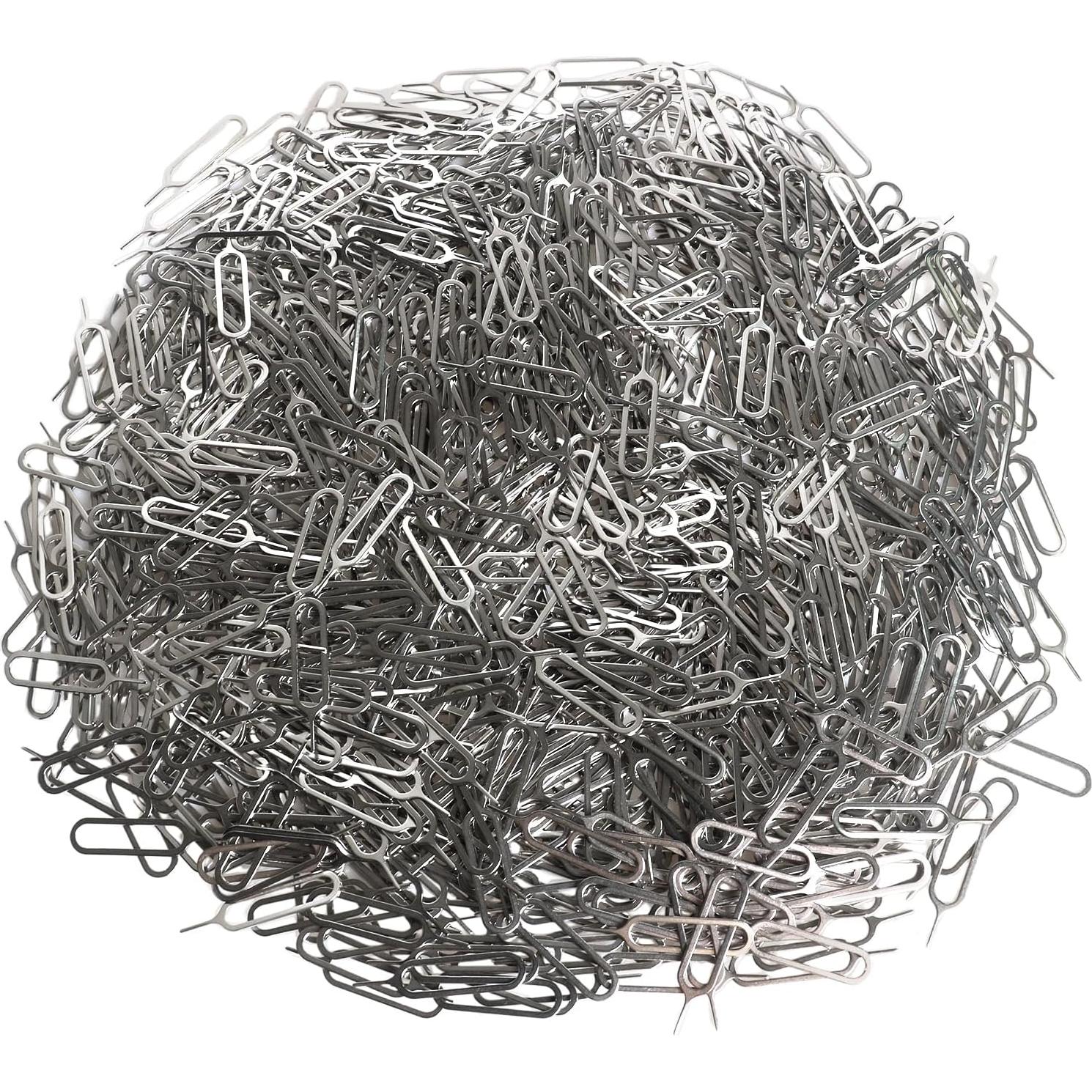 Herramienta de Extracción de Tarjeta SIM Acero Inoxidable 1000 Pcs