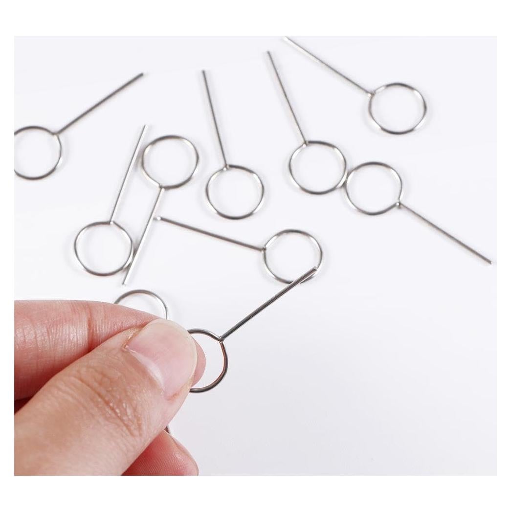 50 Piezas Eject Pin Universal Pokinge para Teléfono Móvil