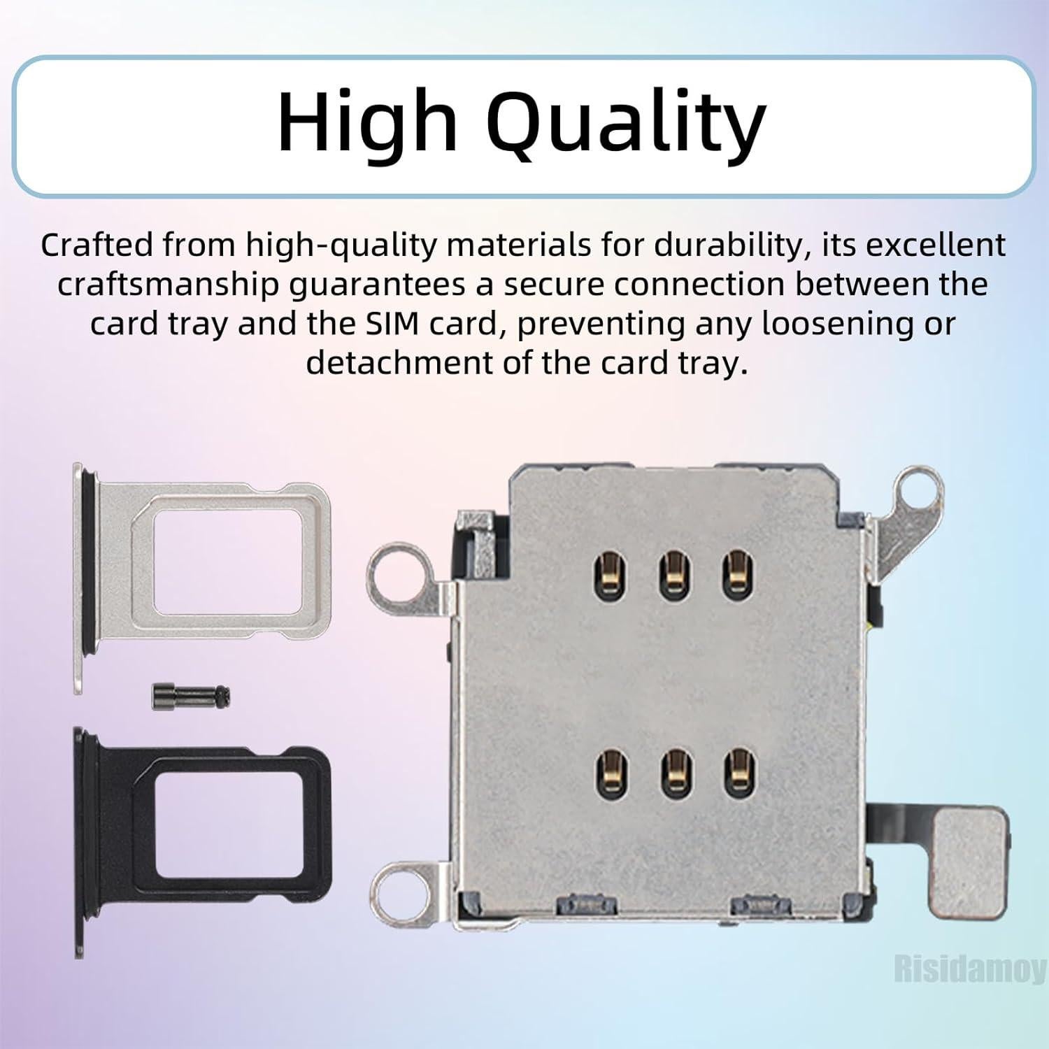 Lector de Tarjeta SIM Doble para iPhone 12 PRO - Kit de Reparación