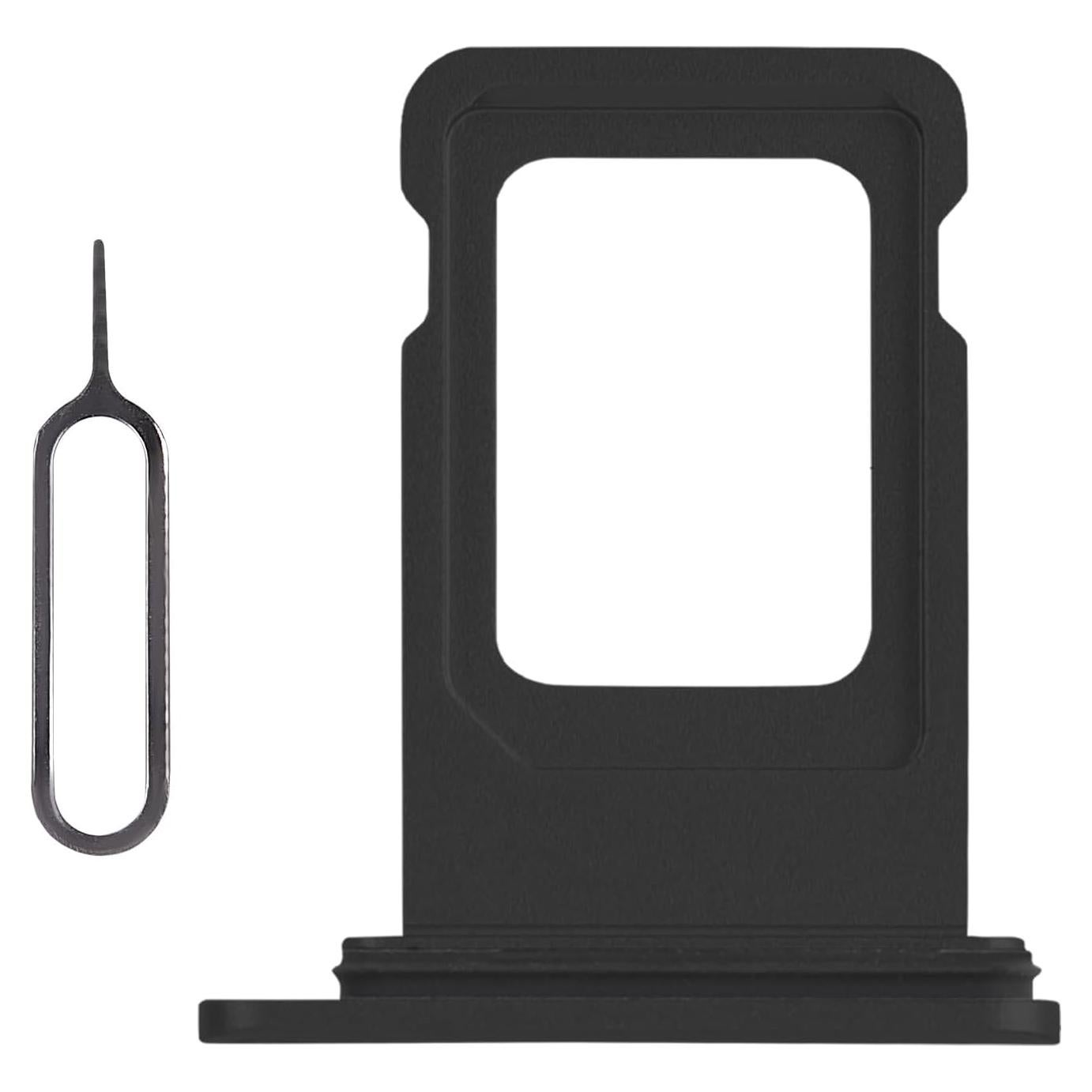 Bandeja de Tarjeta SIM para iPhone XR Risidamoy - Negro