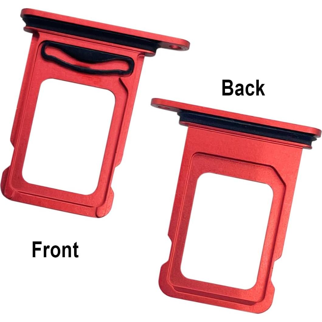 Bandeja de tarjeta SIM para iPhone 12 A2403/A2172/A2402 - Rojo
