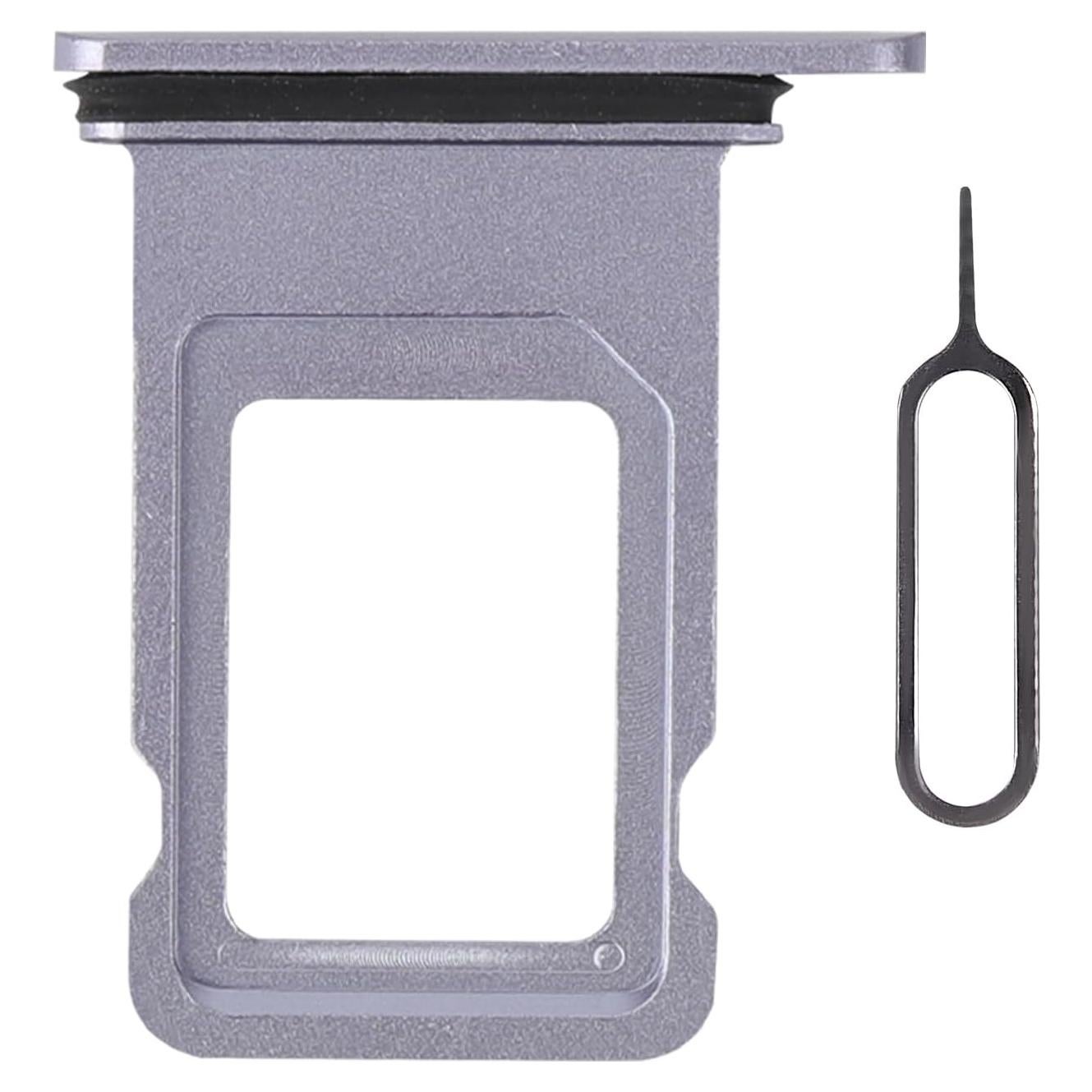 Bandeja de Tarjeta SIM para iPhone 11 Risidamoy Púrpura