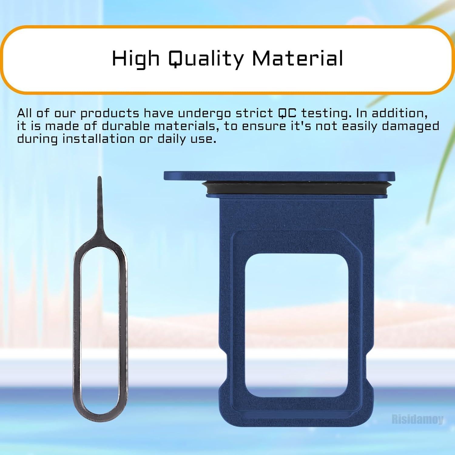 Bandeja de Tarjeta SIM Azul para iPhone 12 - Reemplazo A2172 A2402 A2403 A2404