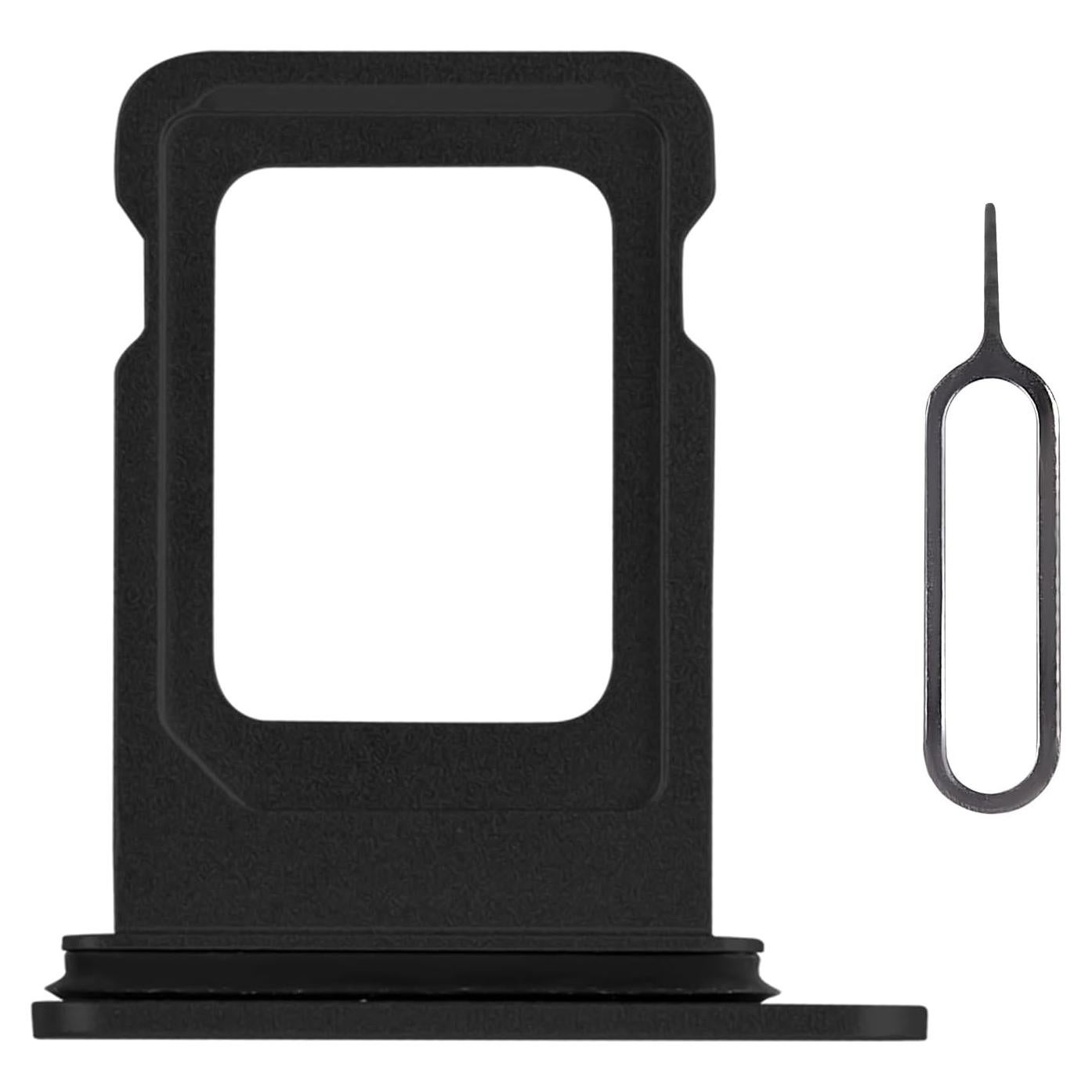 Bandeja de Tarjeta SIM Negra para iPhone 12 - Reemplazo A2172 A2402 A2403 A2404