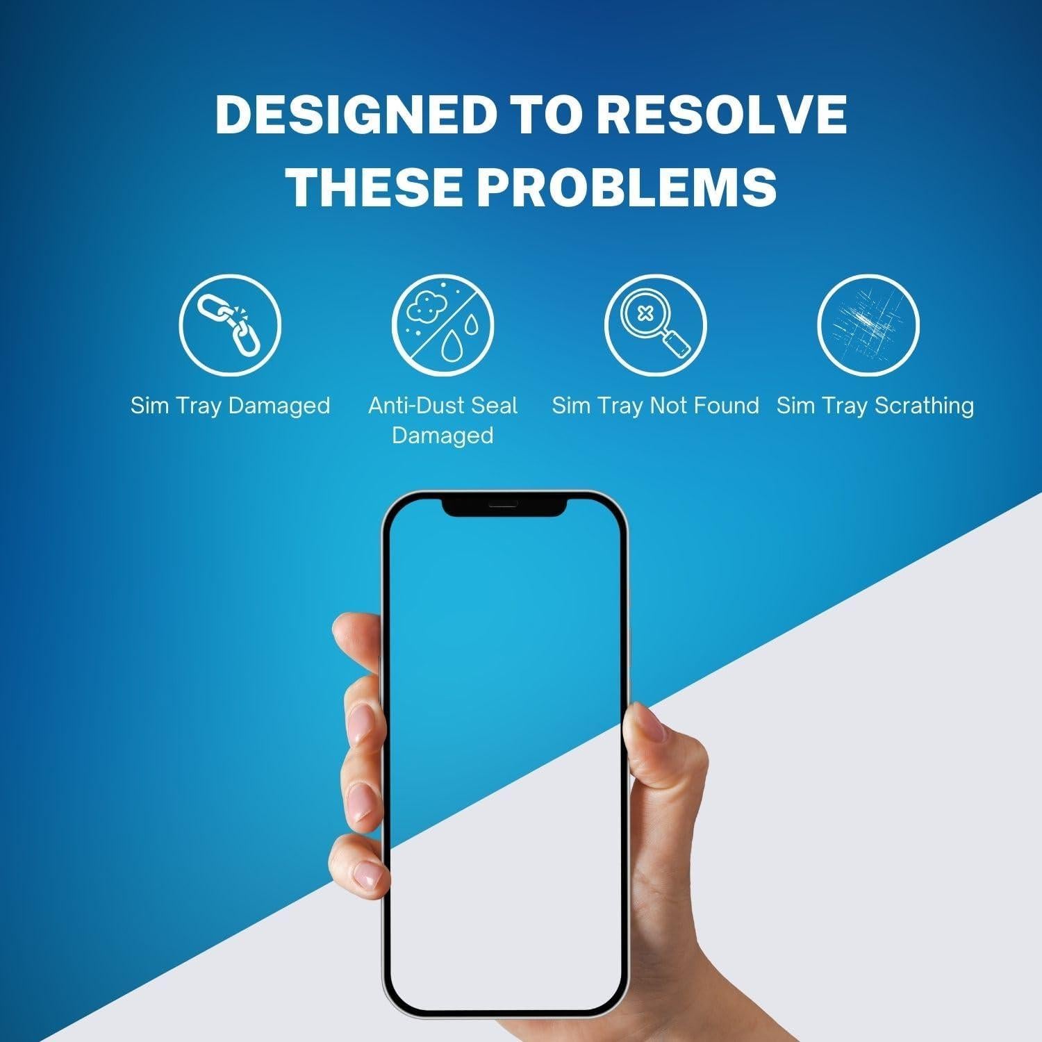 Bandeja SIM MEEFIX para iPhone 11 - Sello Impermeable