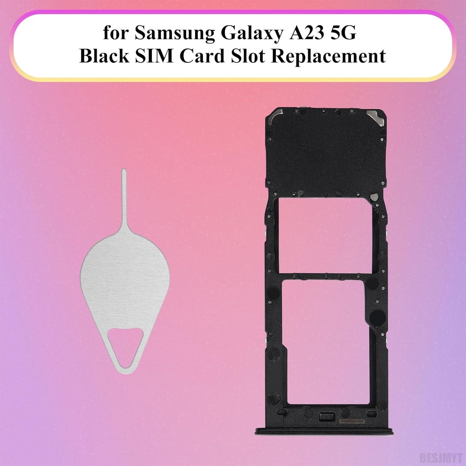 Bandeja para tarjeta SIM Samsung Galaxy A23 5G - Negra