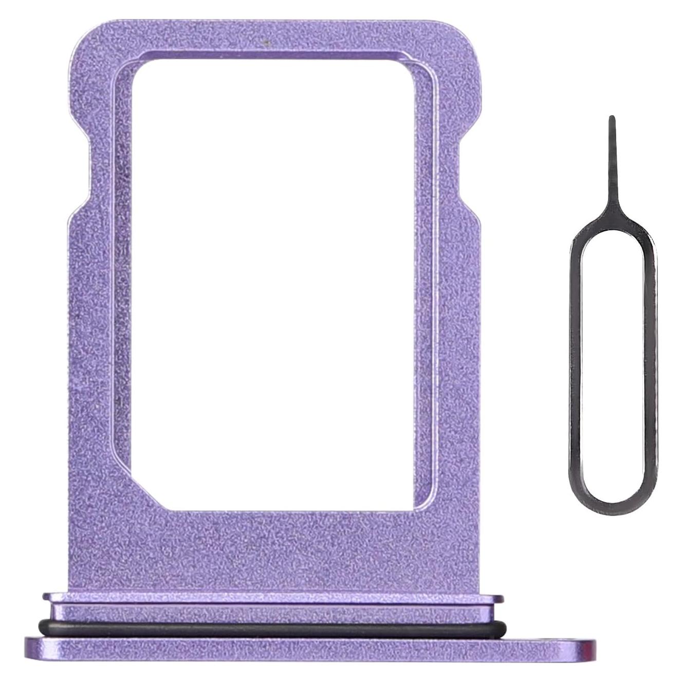 Bandeja de tarjeta SIM morada para iPhone 12 Mini A2176 A2398 A2399 A2400