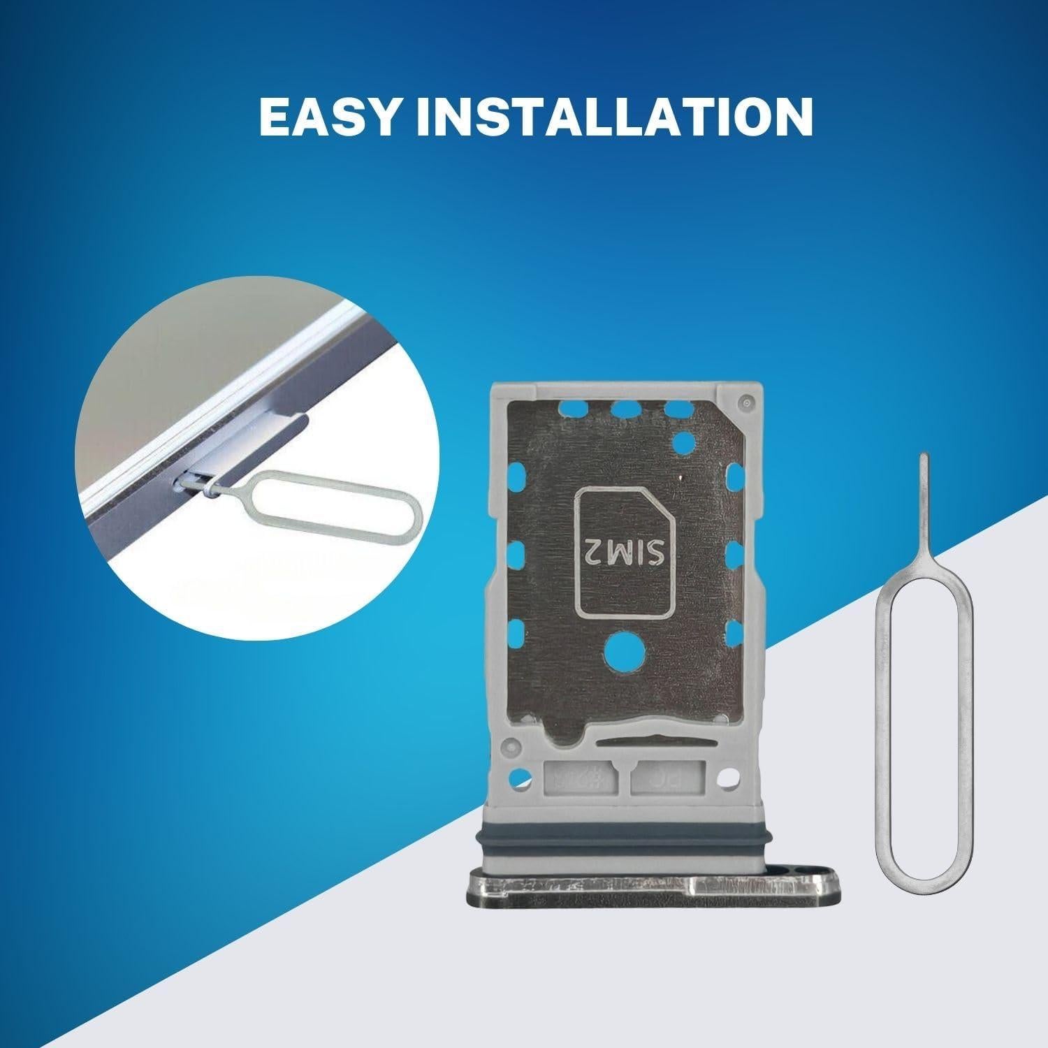 Soporte para SIM Samsung Galaxy S24 Ultra Negro Titanio